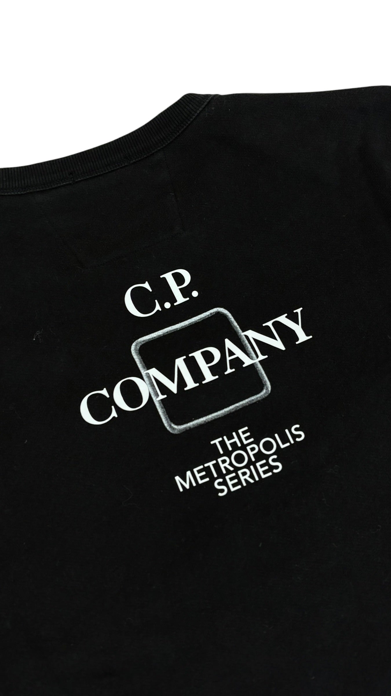 Sweat C.P Company noir taille L - Détail