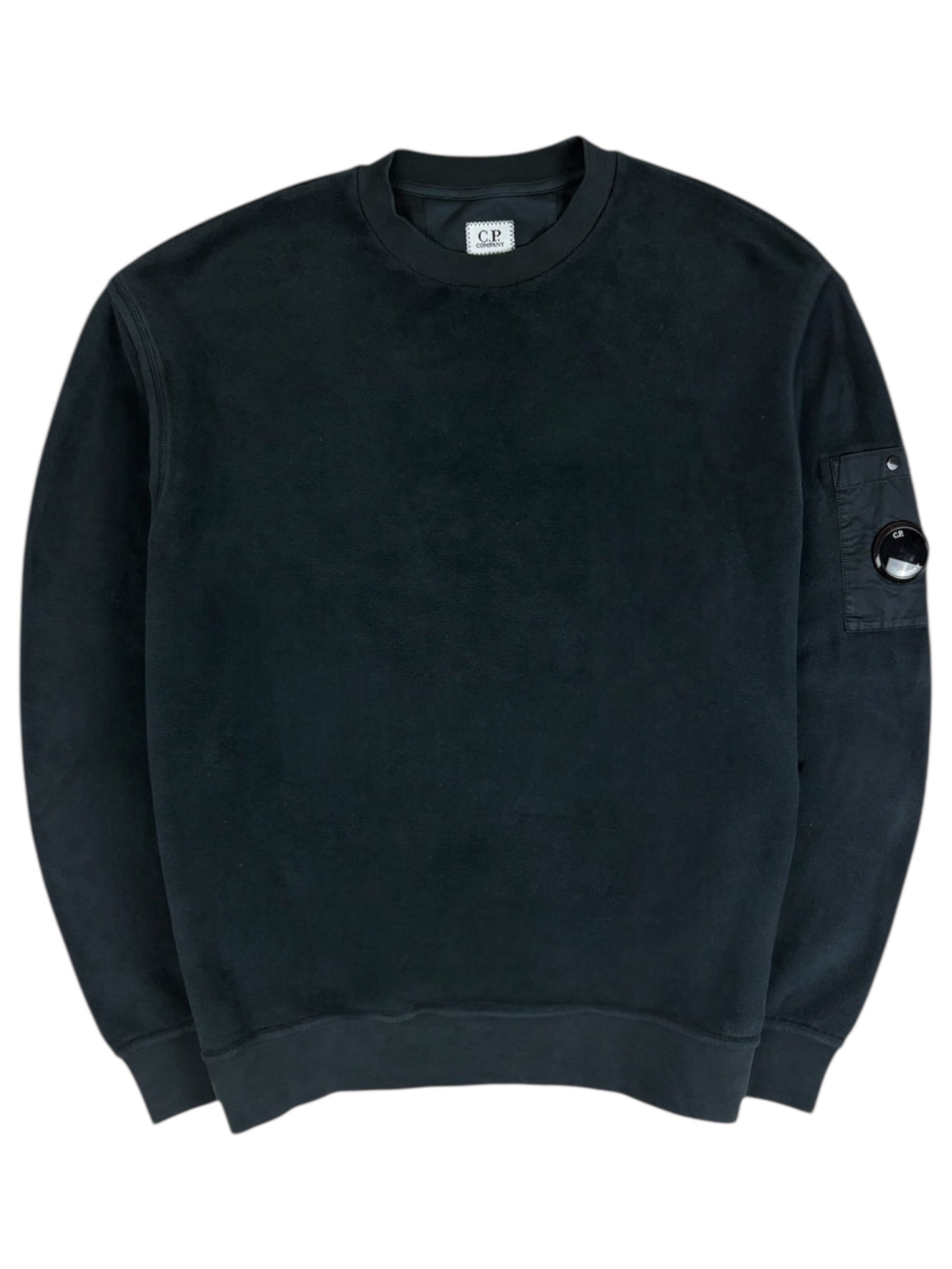 Sweat C.P Company noir taille L - Vue de face