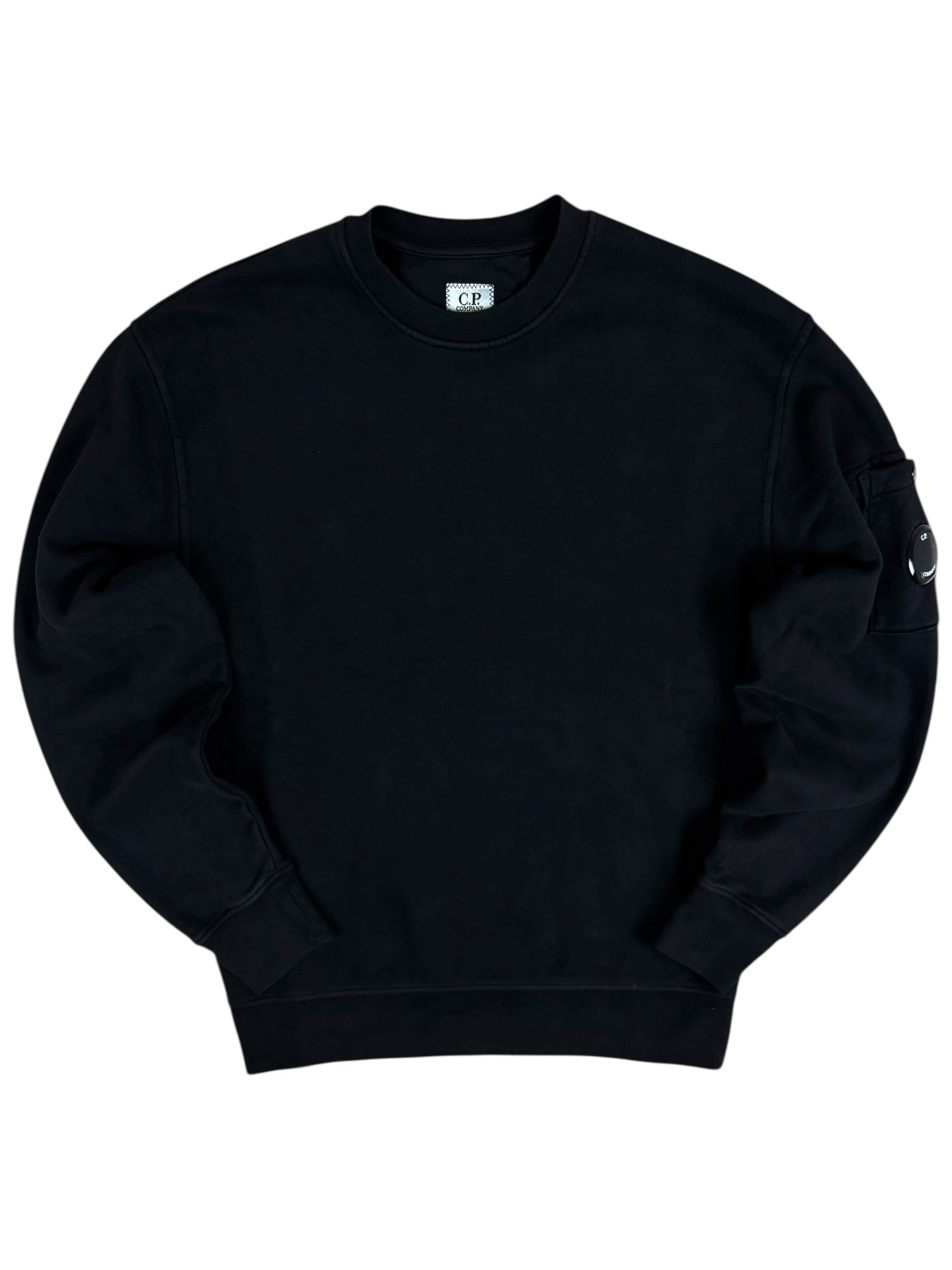 Sweat C.P Company noir taille S - Vue de face