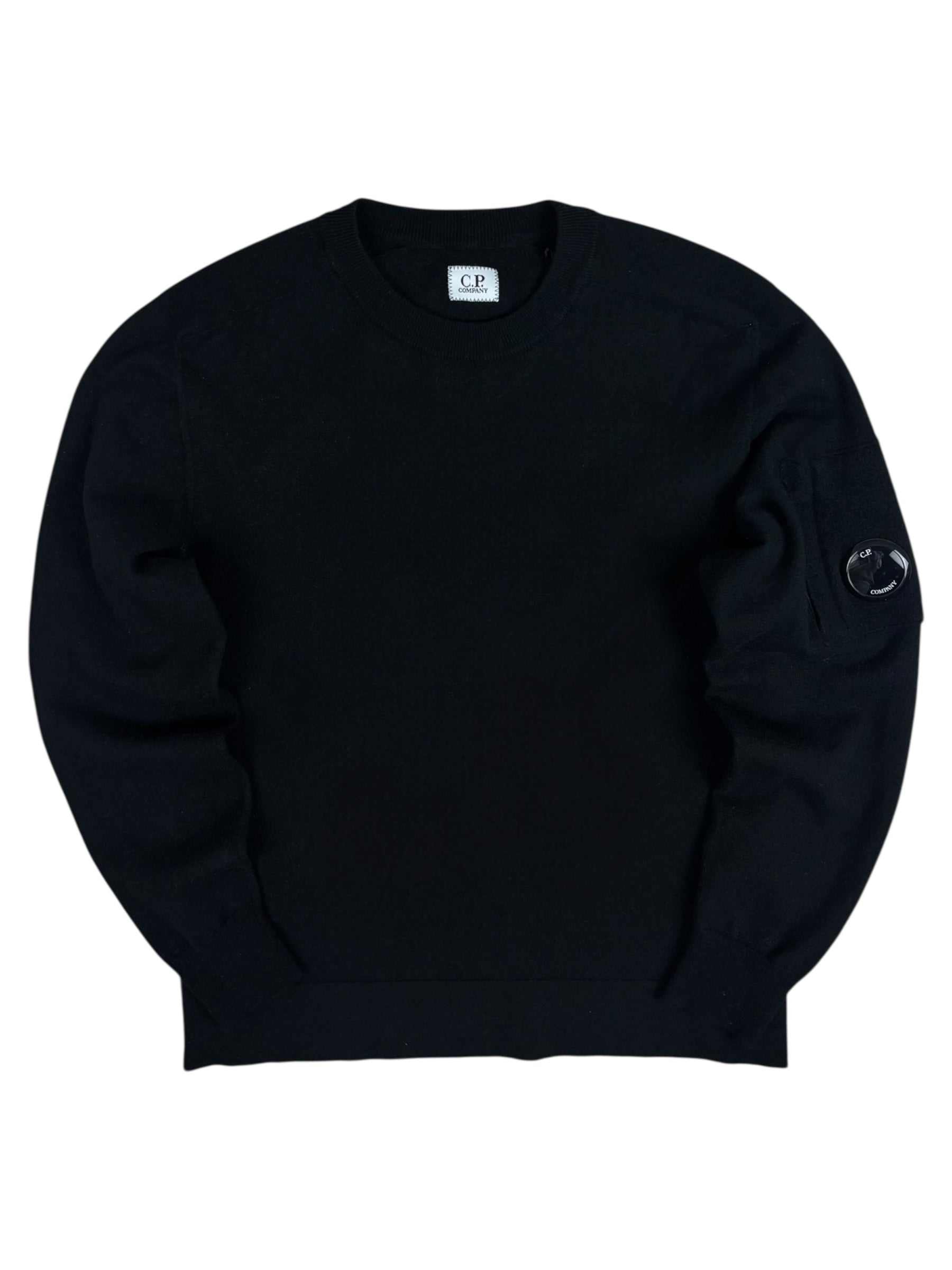 Sweat C.P Company noir taille S - Vue de face