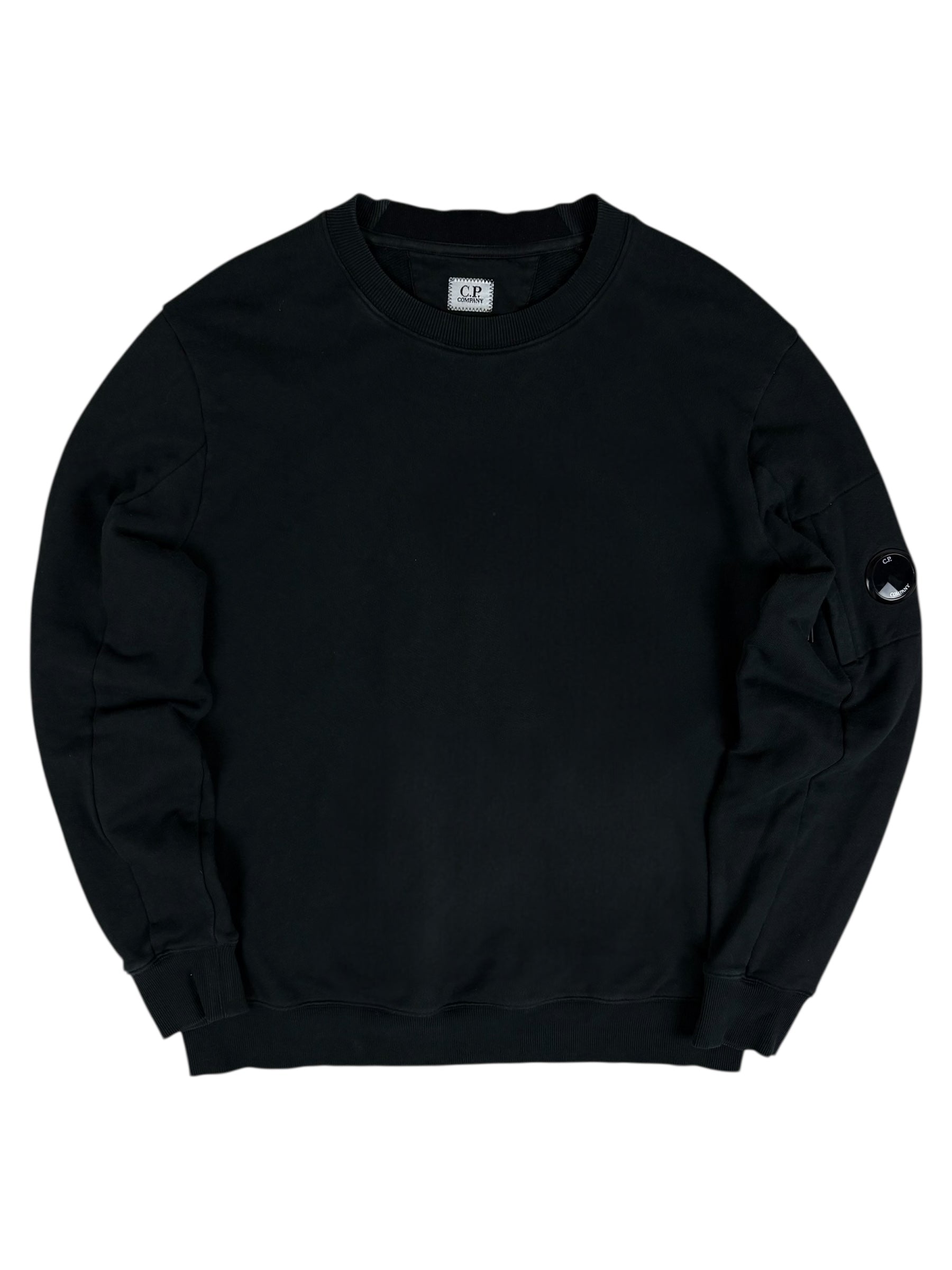 Sweat C.P Company noir taille XL - Vue de face