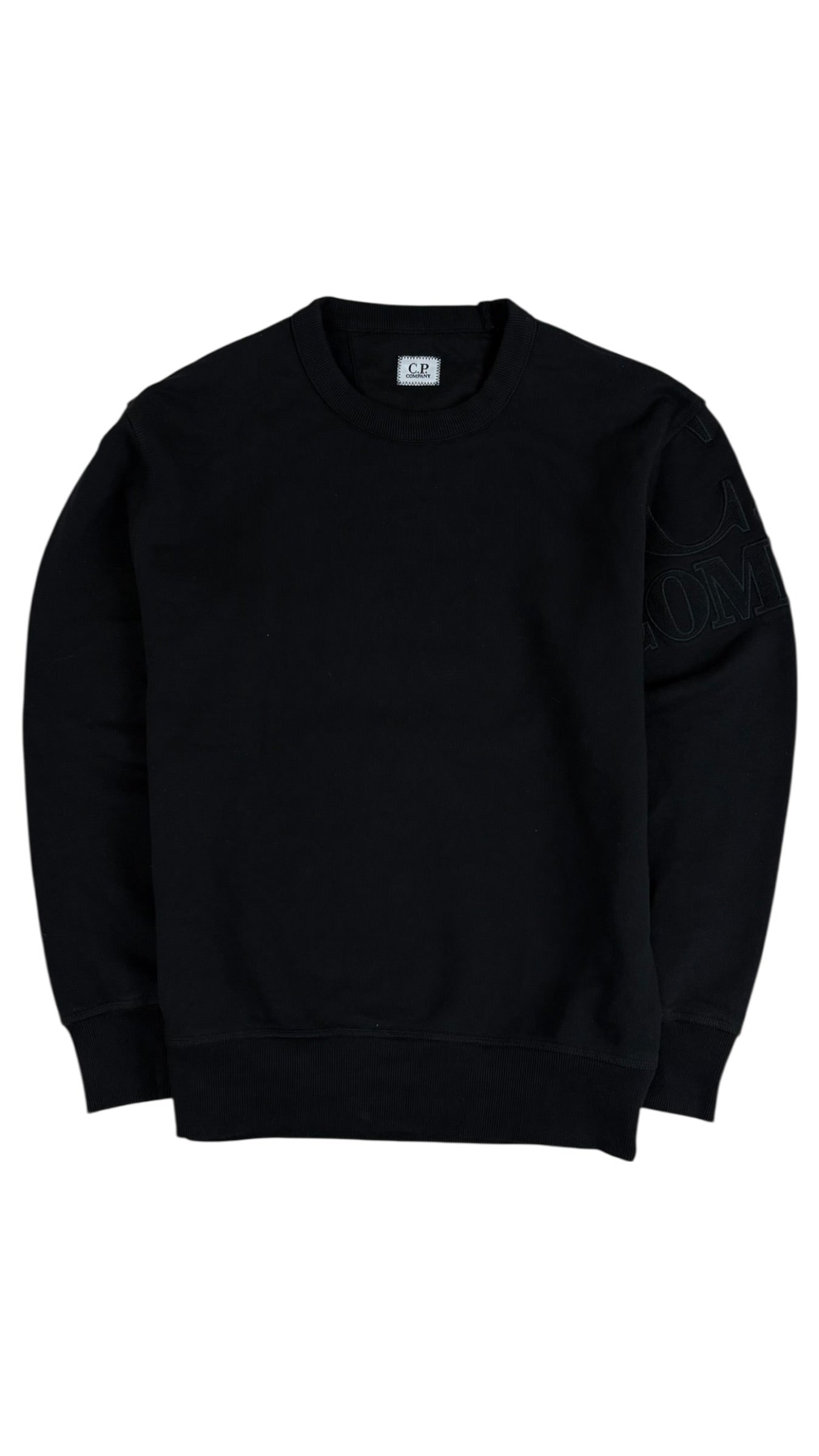 Sweat C.P Company noir taille XS - Vue de face