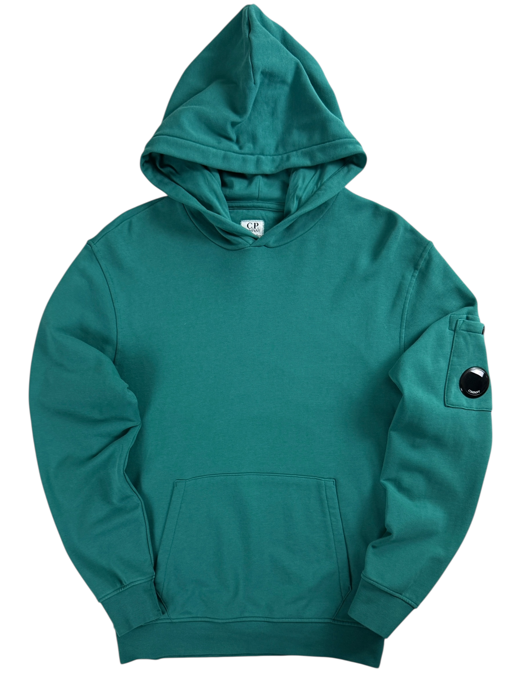 Sweat C.P Company turquoise taille XS - Vue de face