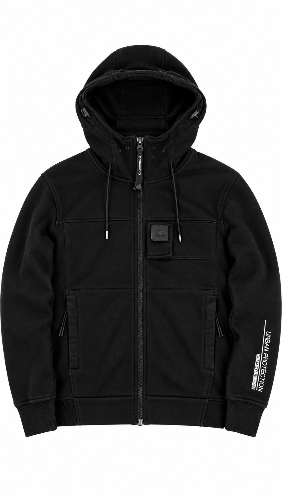 Sweat Zippé à Capuche C.P Company Urban Protection noir taille M, seconde main authentifiée NB08 — vue 1