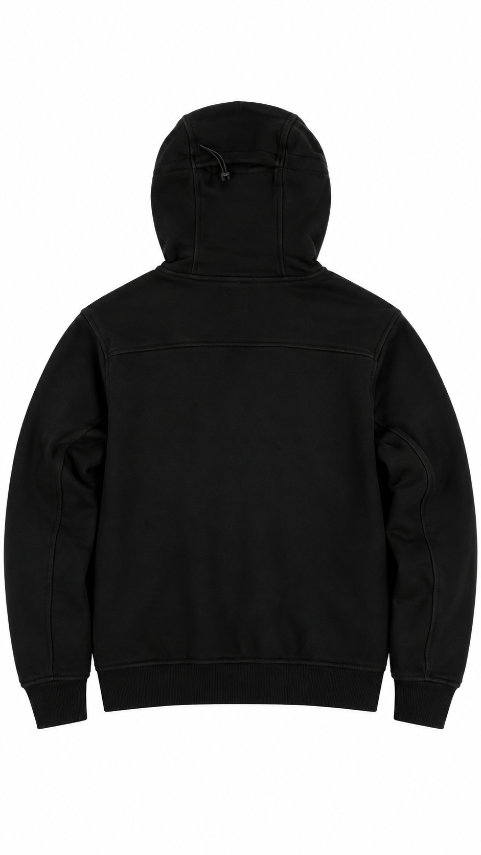 Sweat Zippé à Capuche C.P Company Urban Protection noir, vue de dos — vue 2