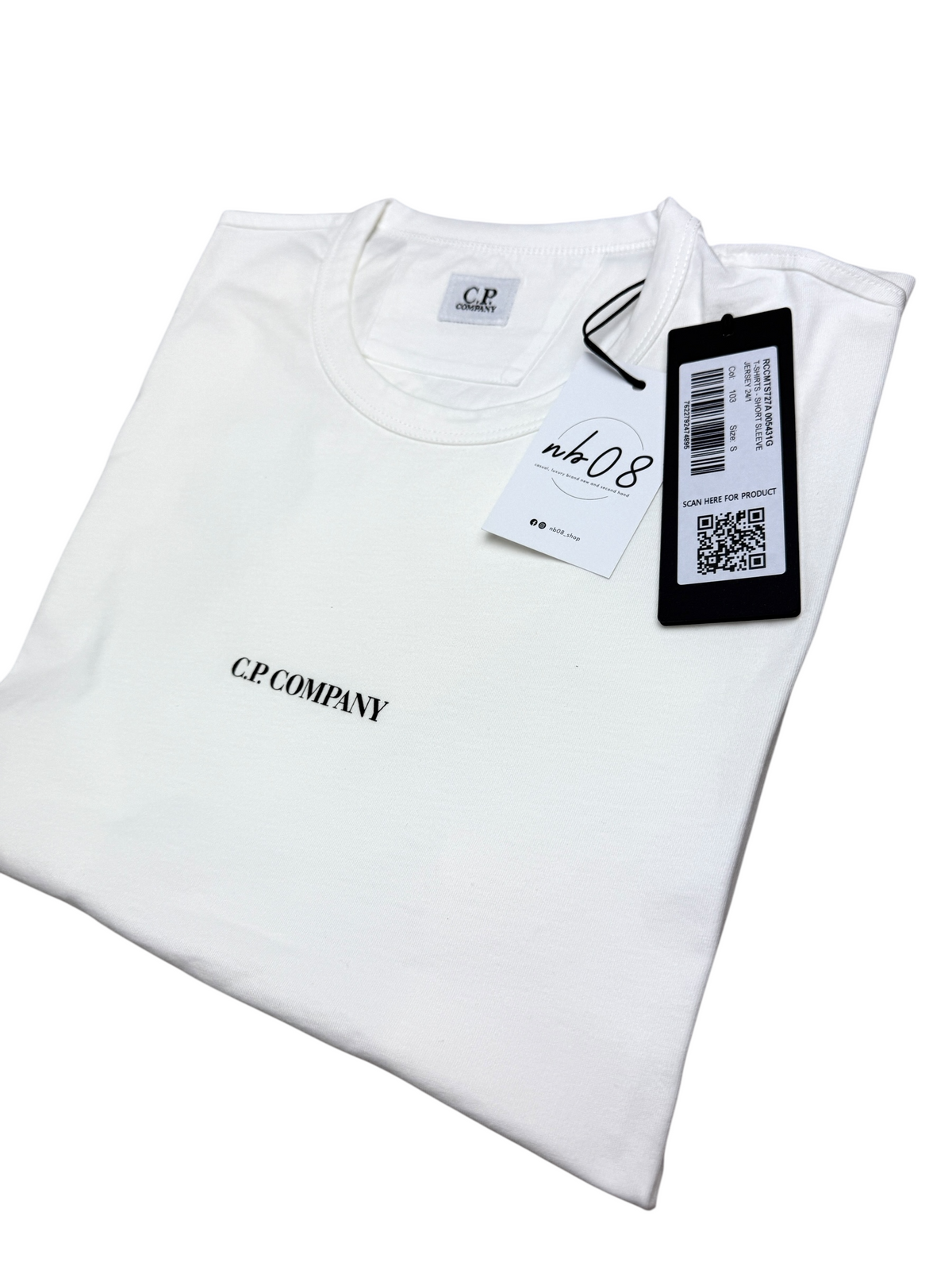 Tee-shirt C.P Company blanc taille S - vue 2