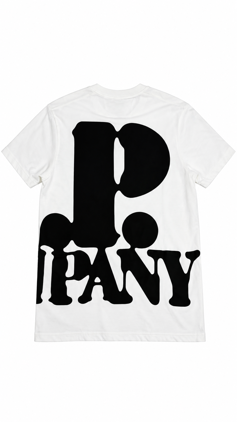 Tee-shirt C.P Company Maxi Logo blanc, vue de dos — vue 2