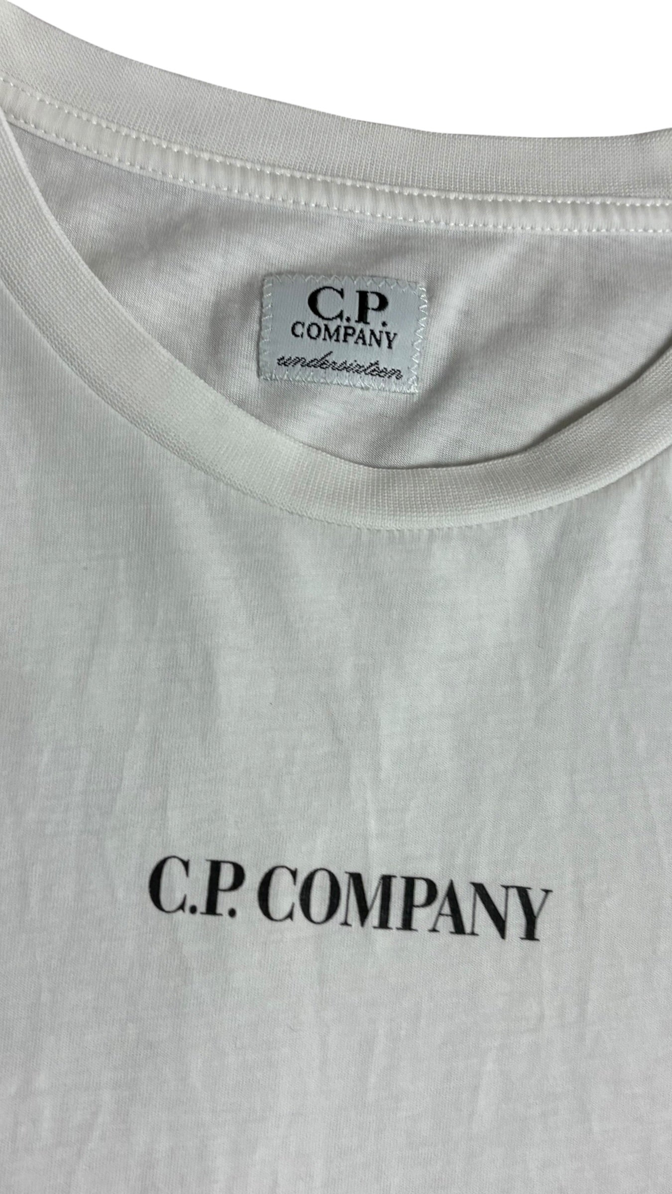 Veste C.P Company blanc taille 14 ans - Vue de dos