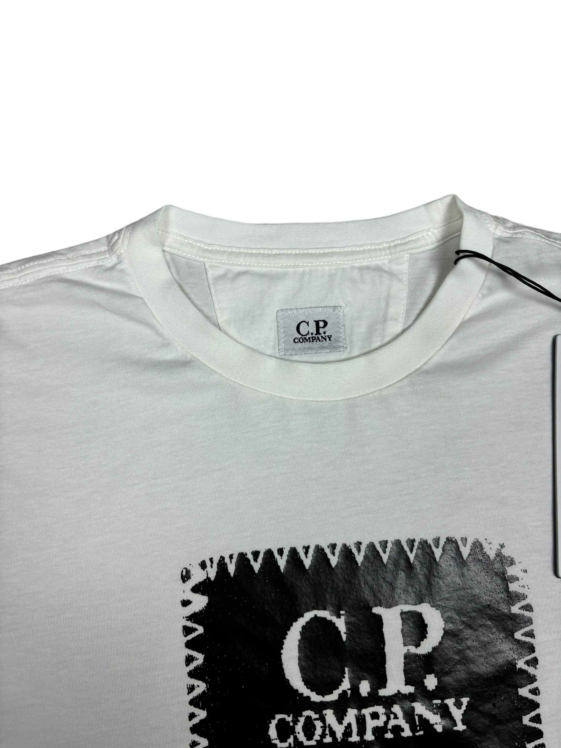 Veste C.P Company blanc taille XS - Détail