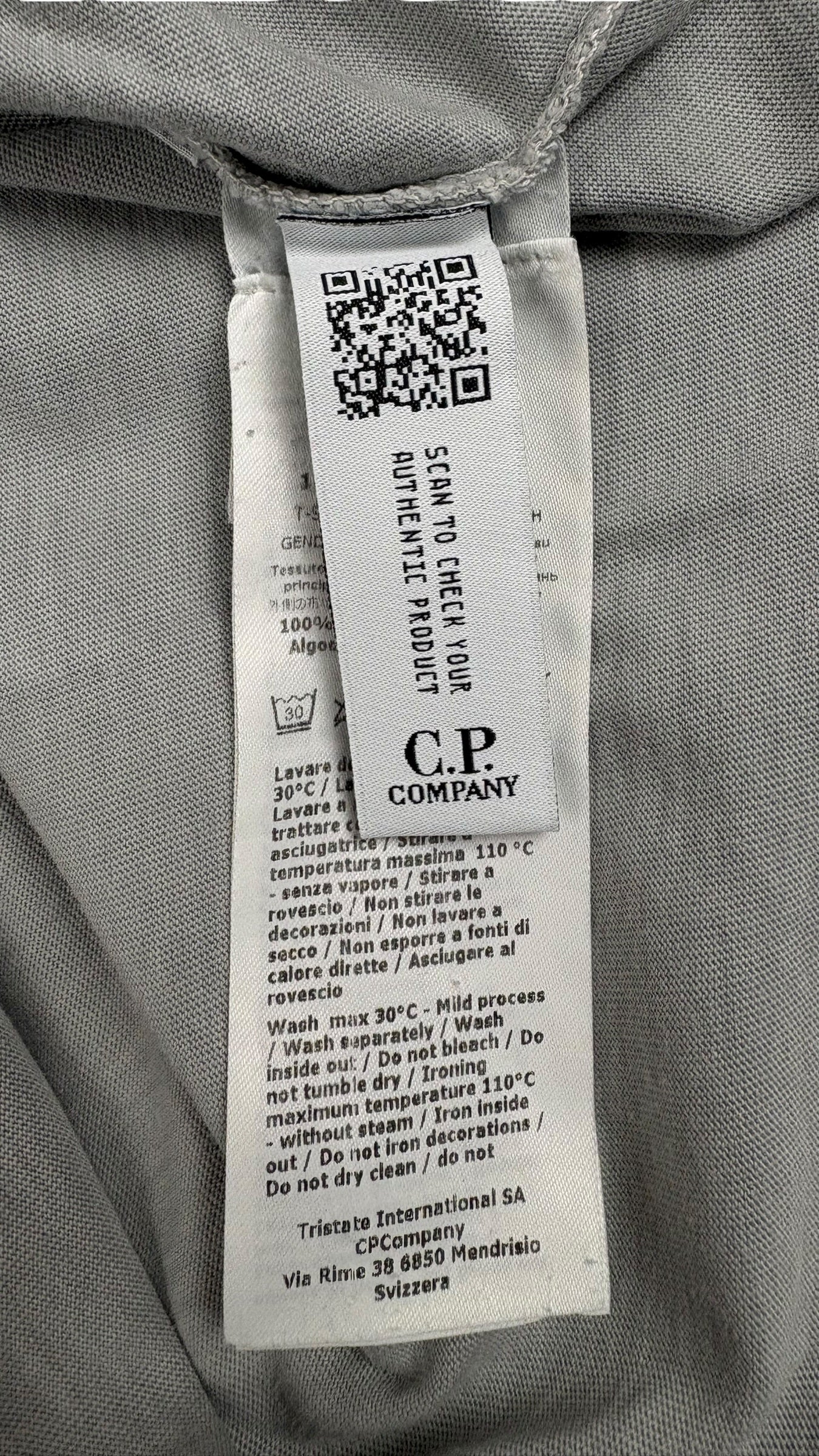 Veste C.P Company bleu taille S - Détail