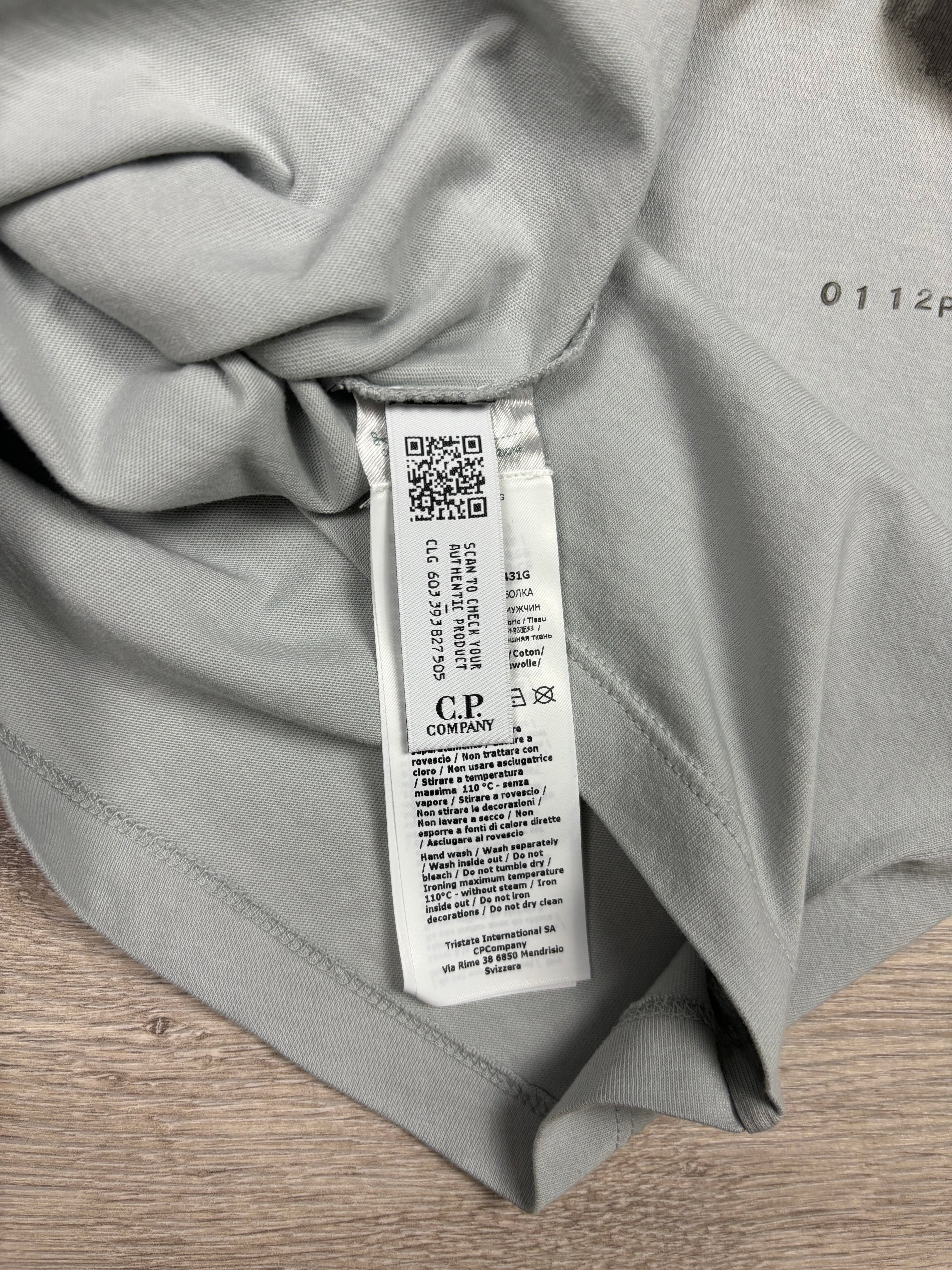 Veste C.P Company gris taille M - Vue 7