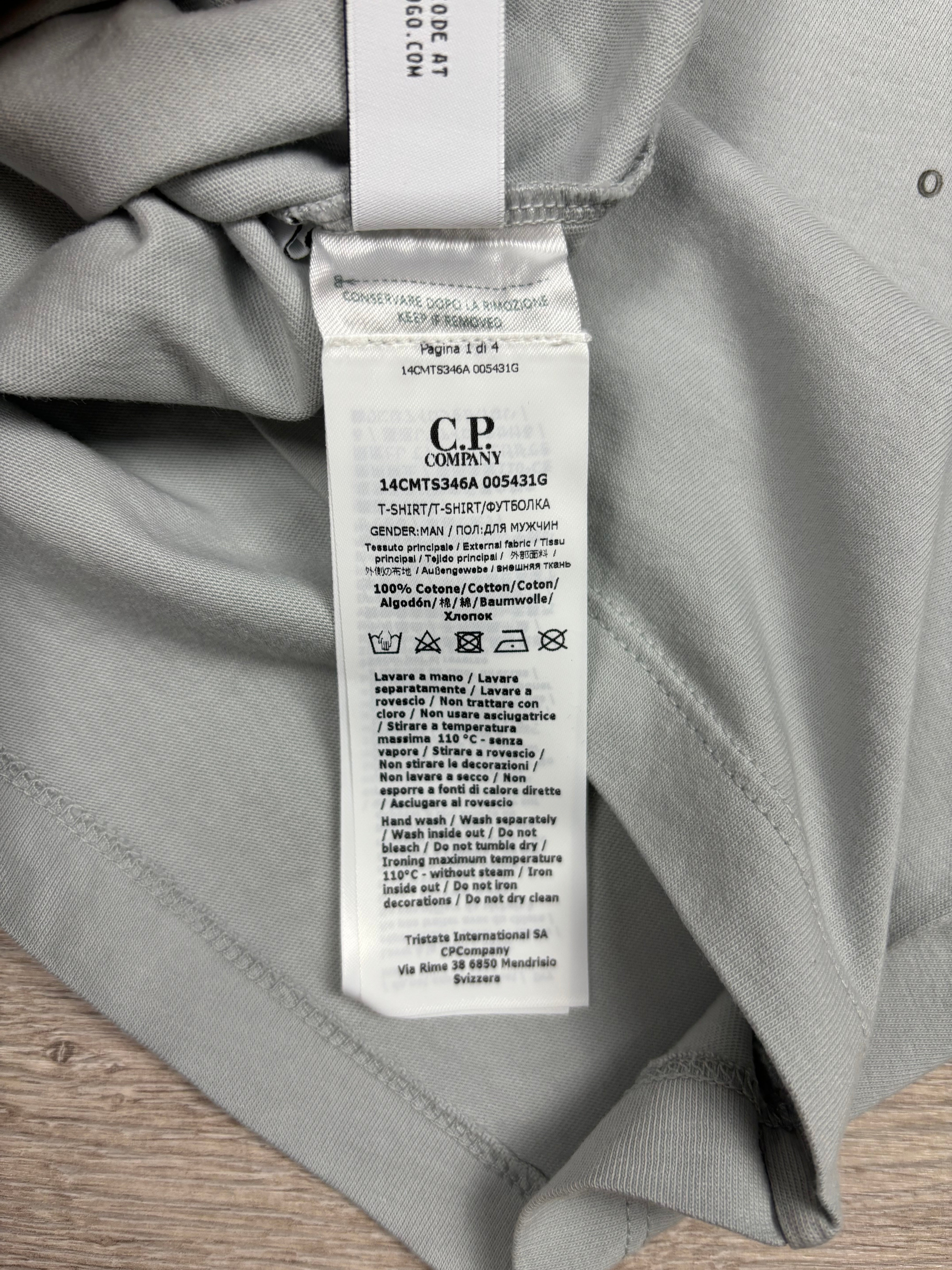 Veste C.P Company gris taille M - Vue 8