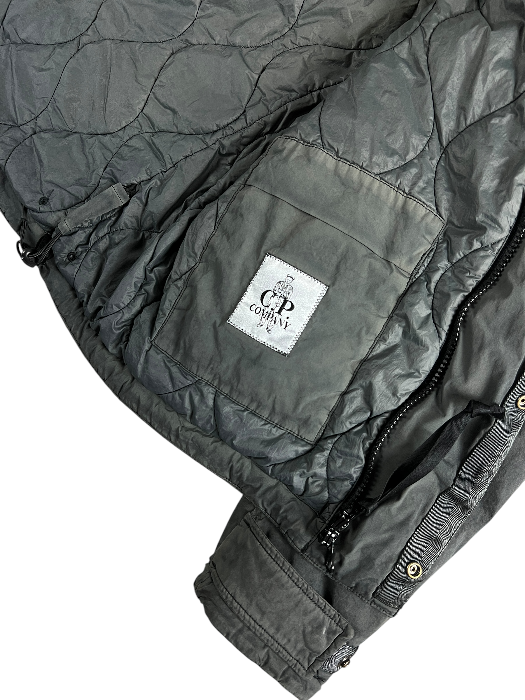 Veste C.P Company Nycra Re-colour gris taille 50 - vue 6