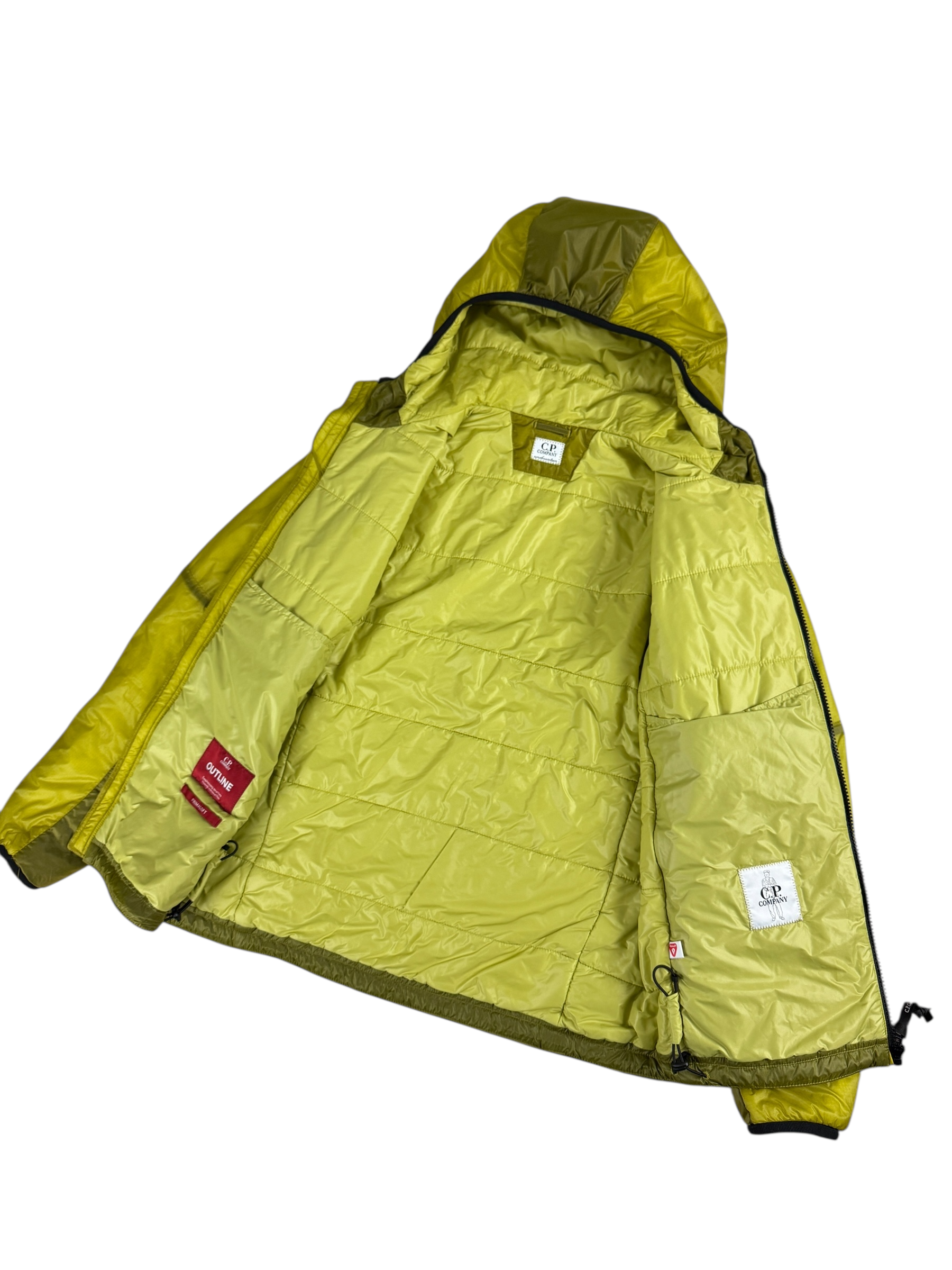 Veste C.P Company jaune taille XS - Détail