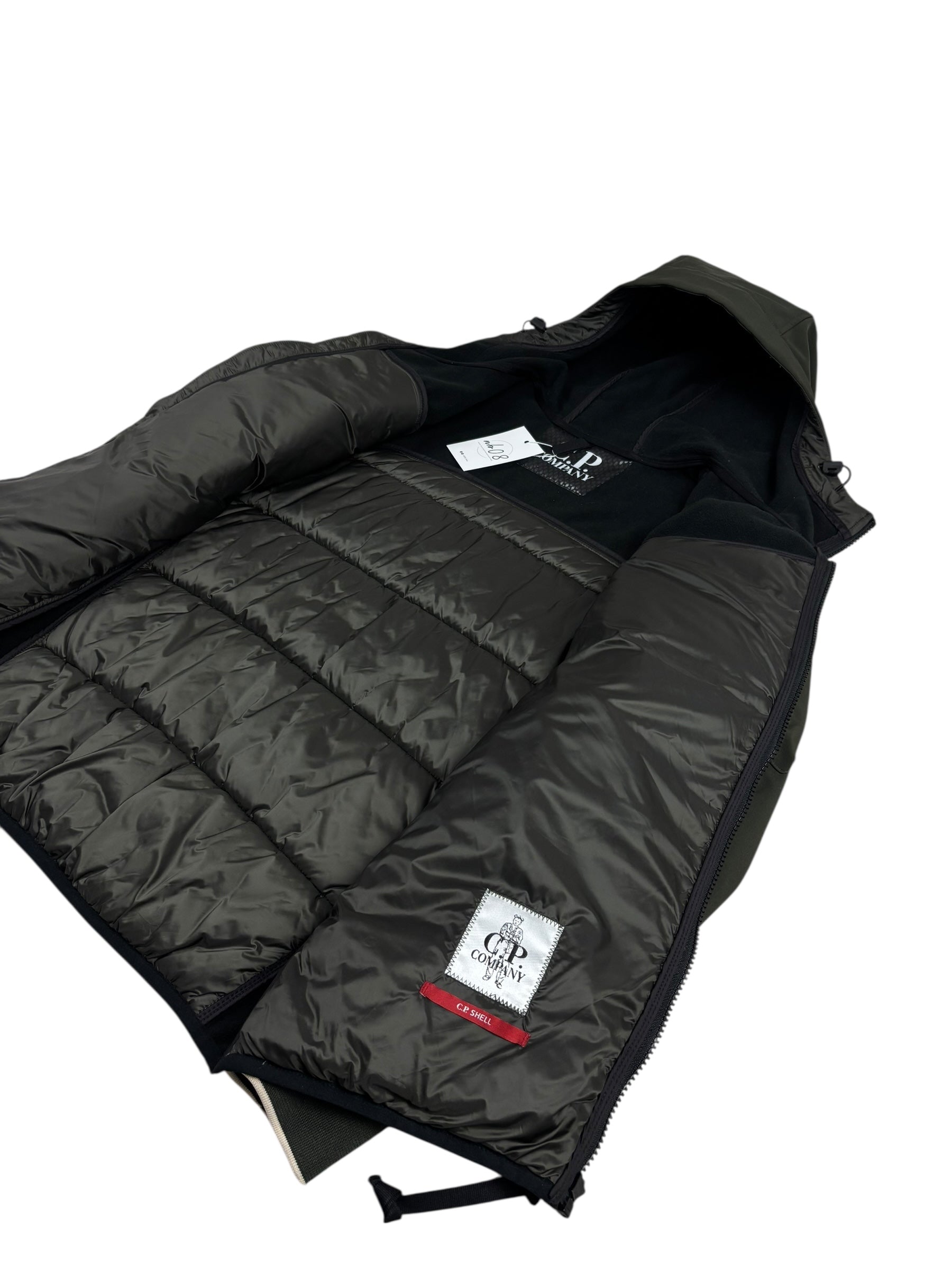 Veste C.P Company kaki taille M - Détail
