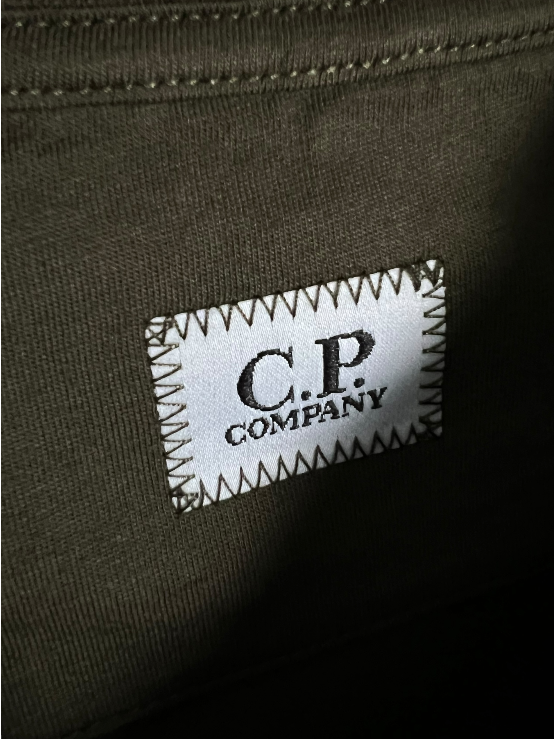 Veste C.P Company kaki taille M - Détail