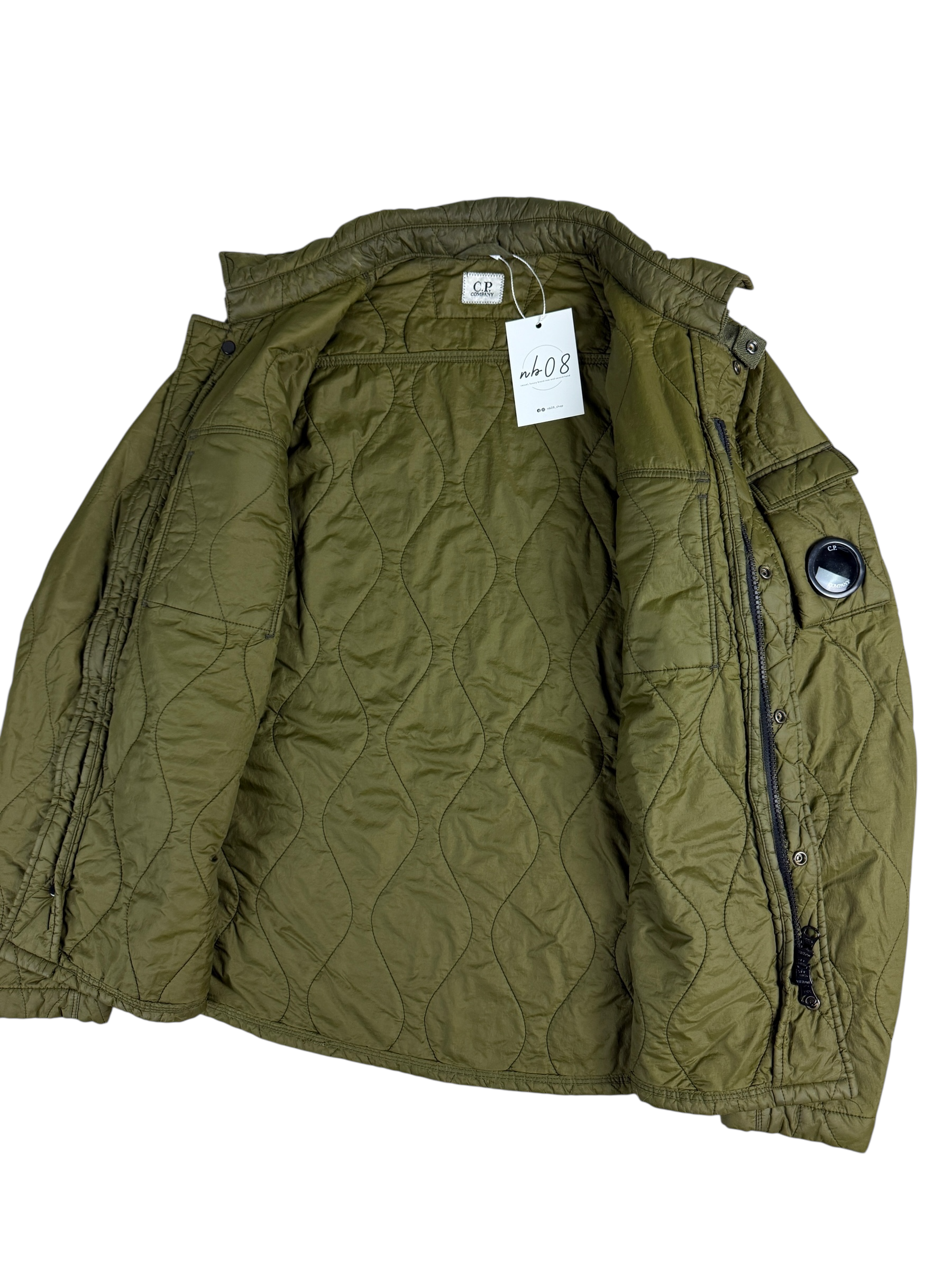Veste C.P Company kaki taille M - Vue de dos