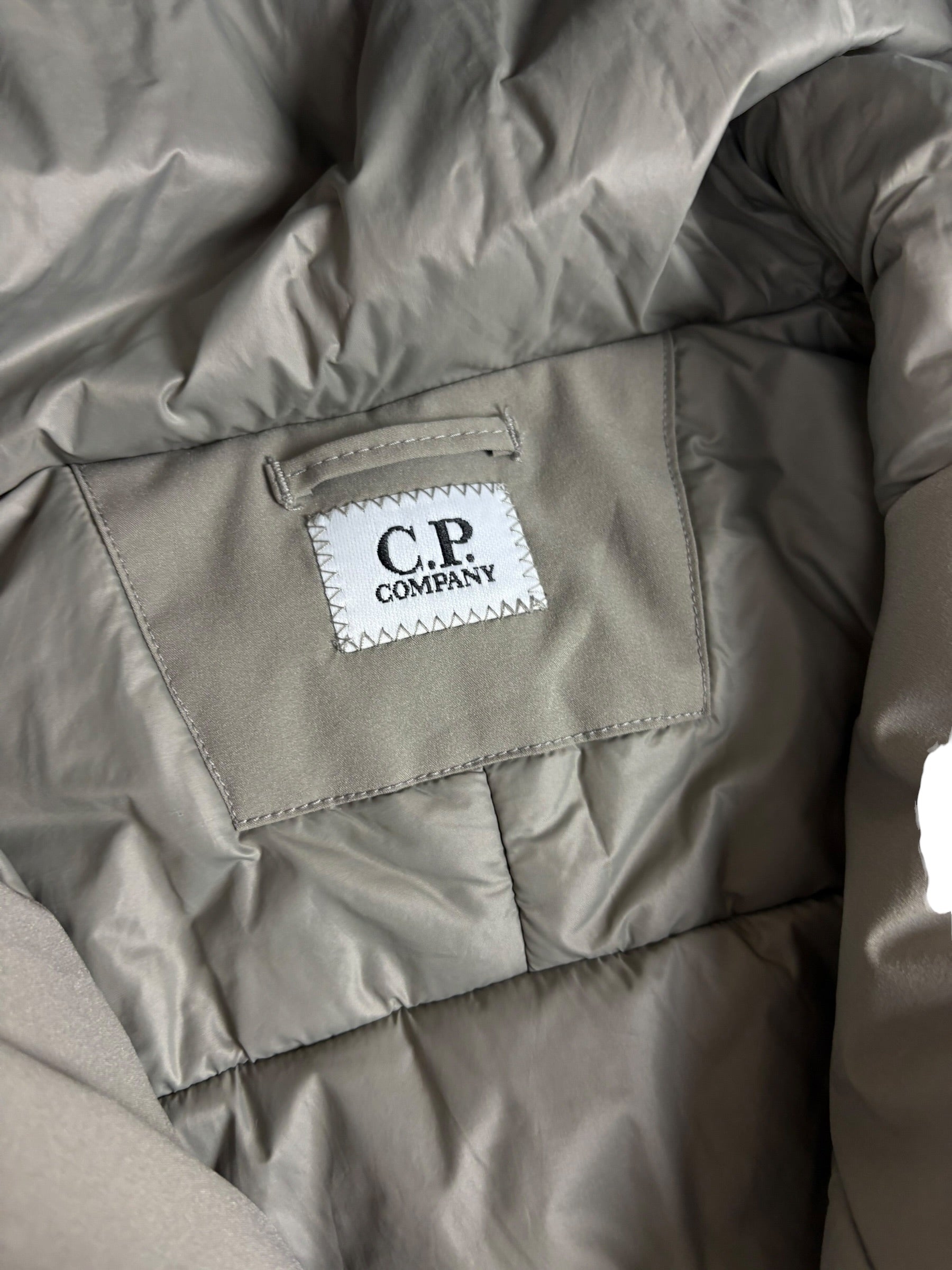 Veste C.P Company kaki taille S - Logo et étiquette