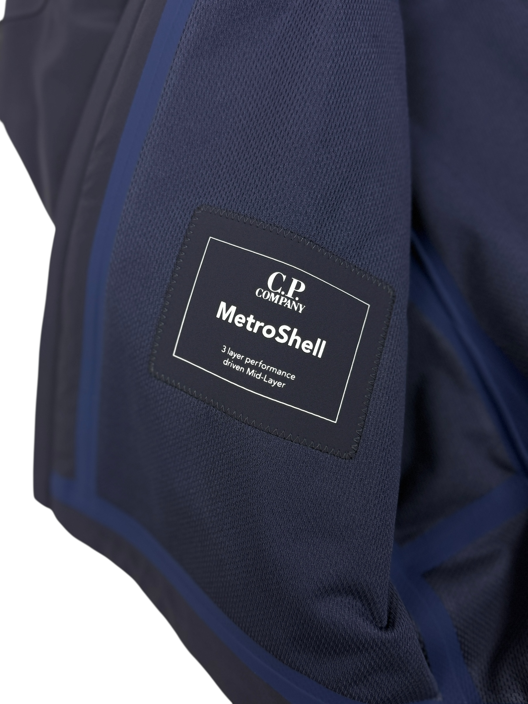 Veste C.P Company marine taille XS - Logo et étiquette