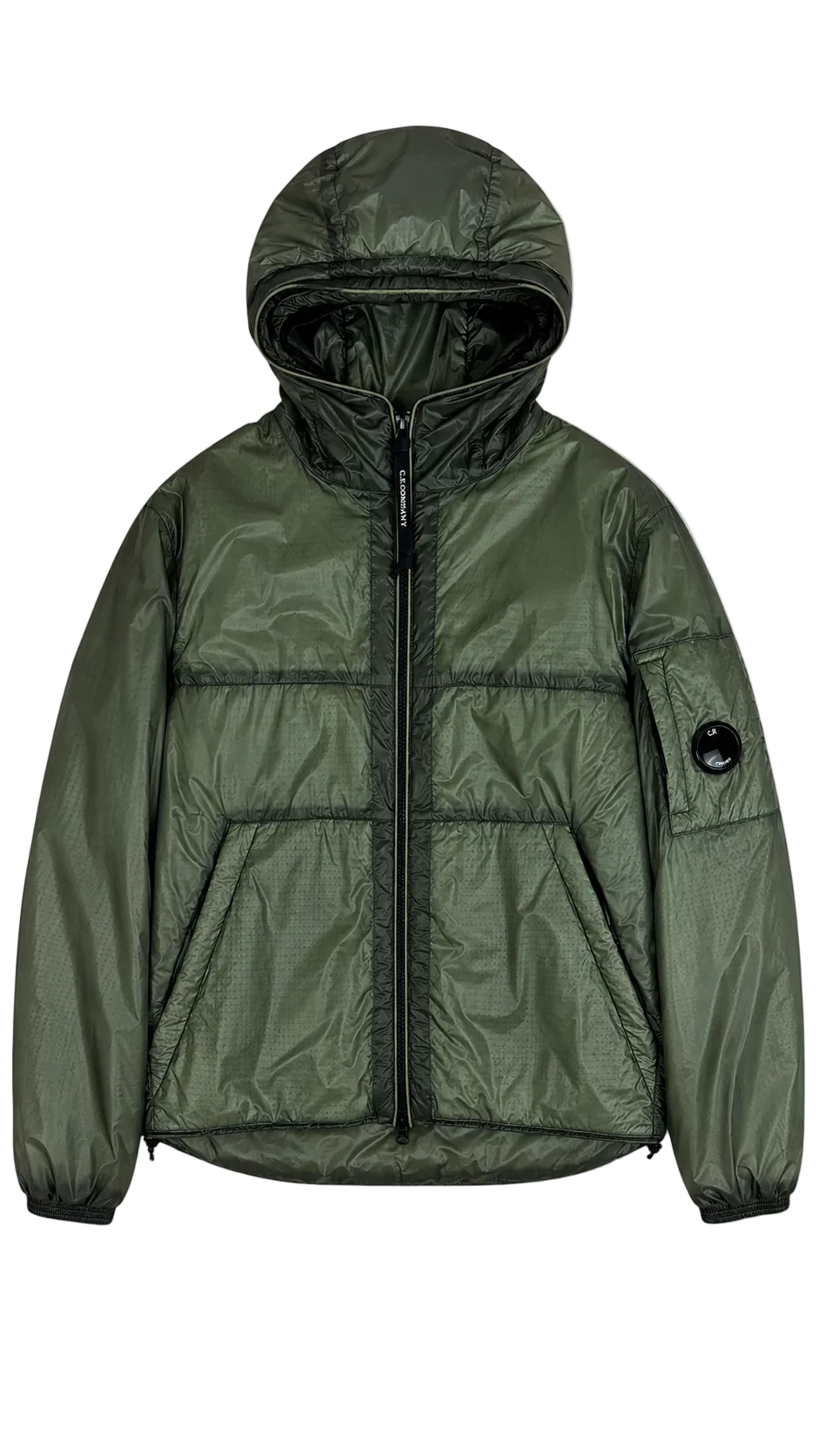 Veste C.P Company Nada Shell Primaloft kaki, neuf — vue 1
