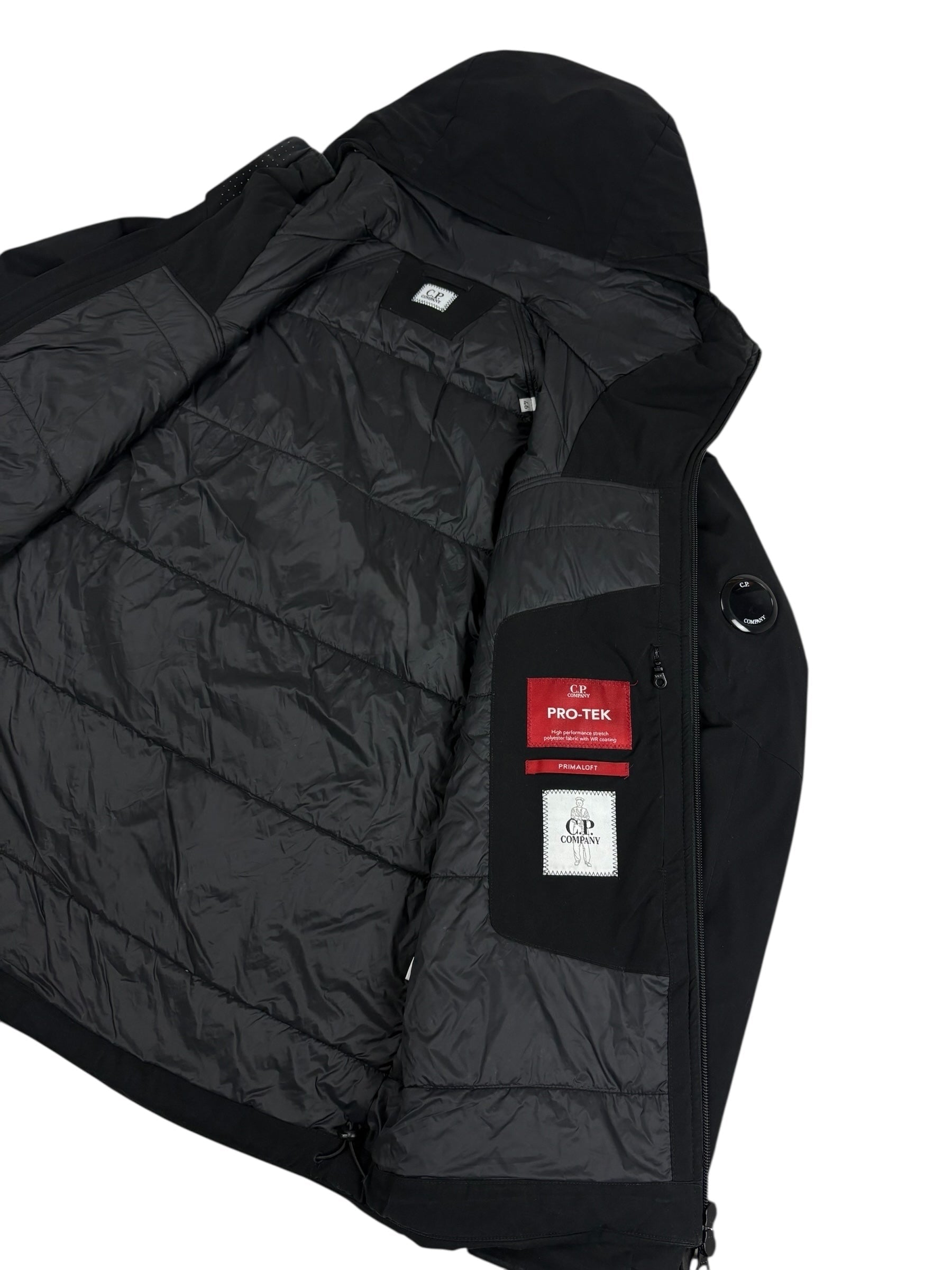 Veste C.P Company noir taille 46 - Détail