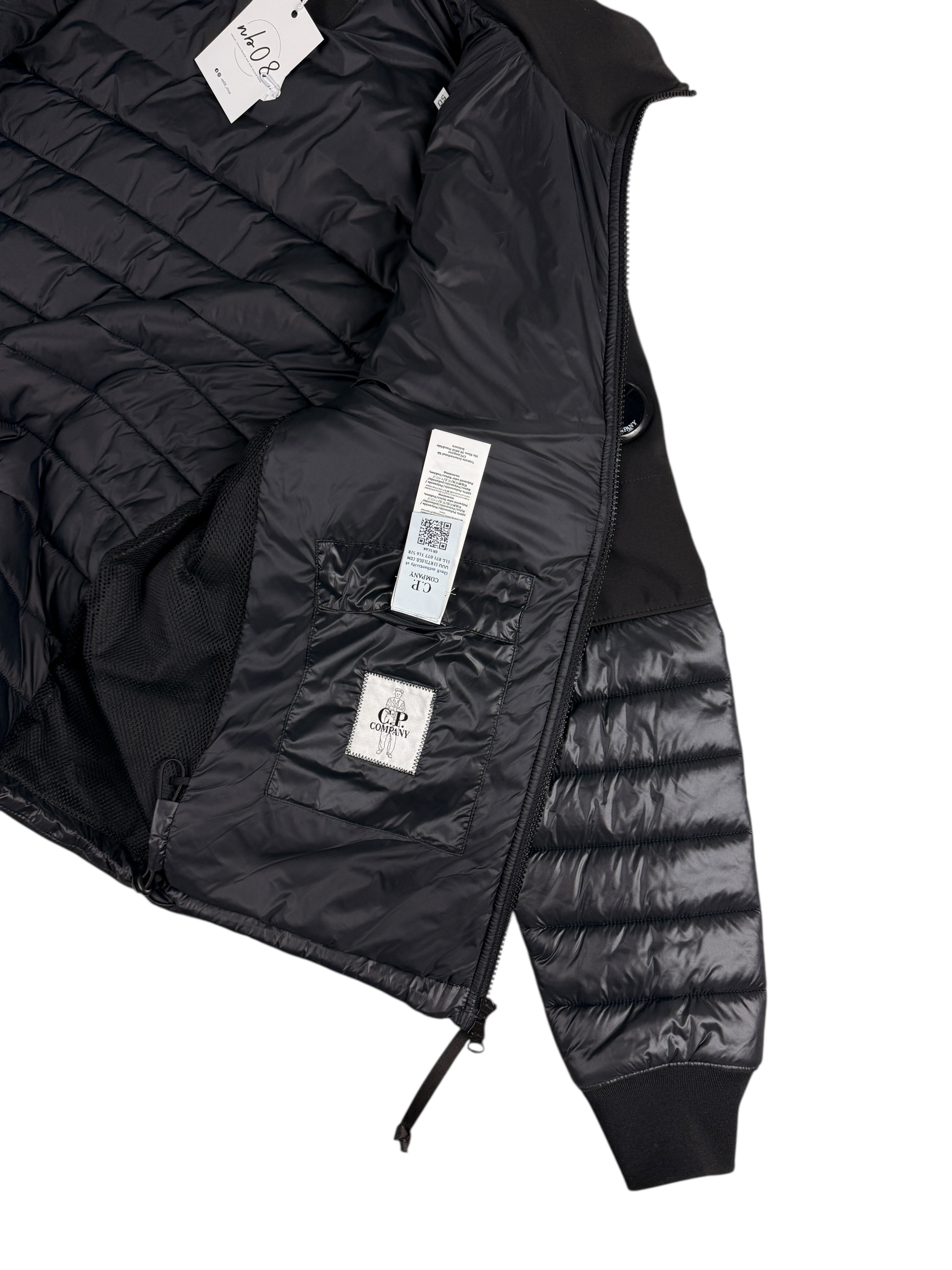Veste C.P Company noir taille 50 - Détail