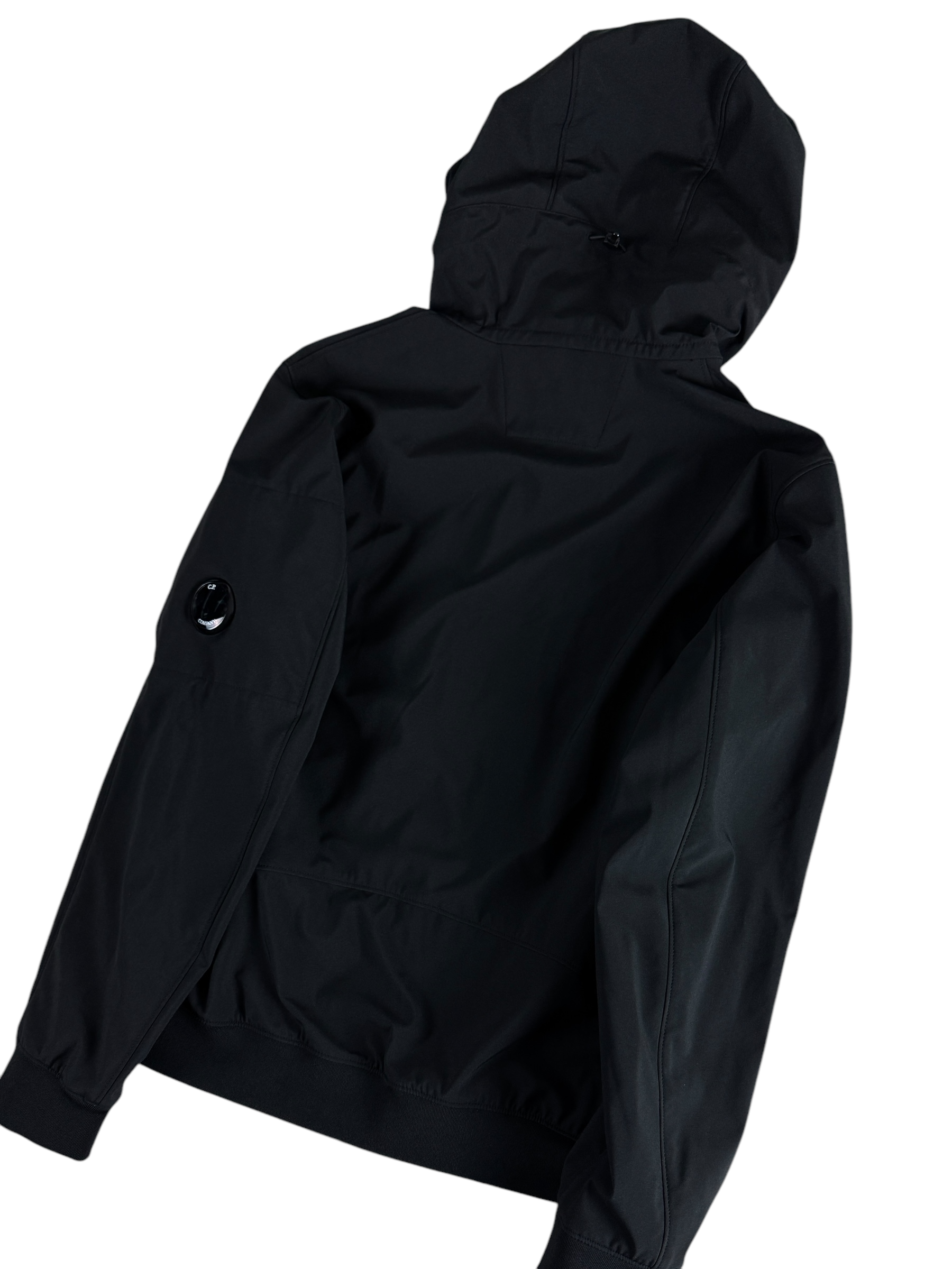 Veste C.P Company noir taille M - Logo et étiquette