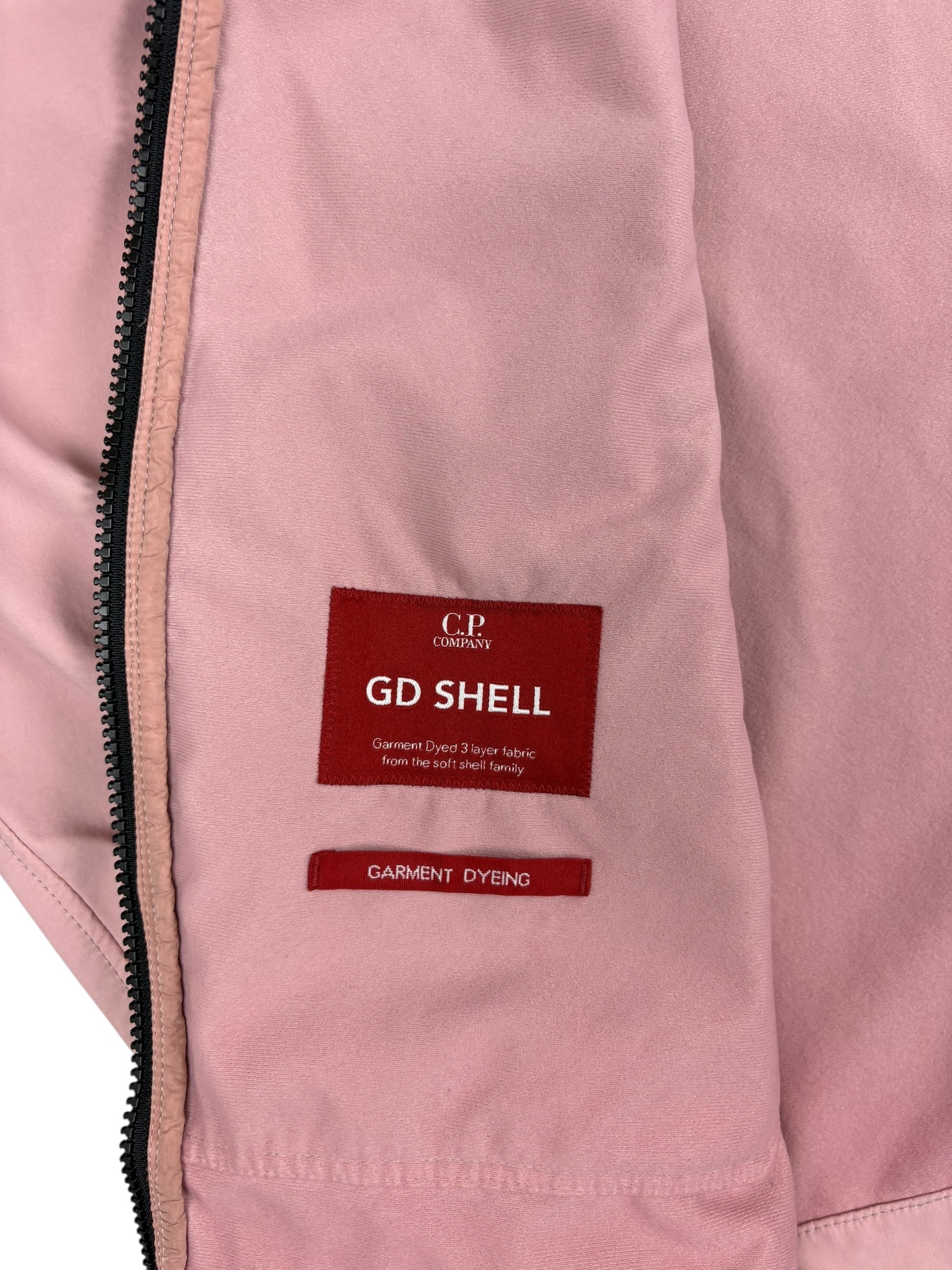 Veste C.P Company rose taille 50 - Logo et étiquette