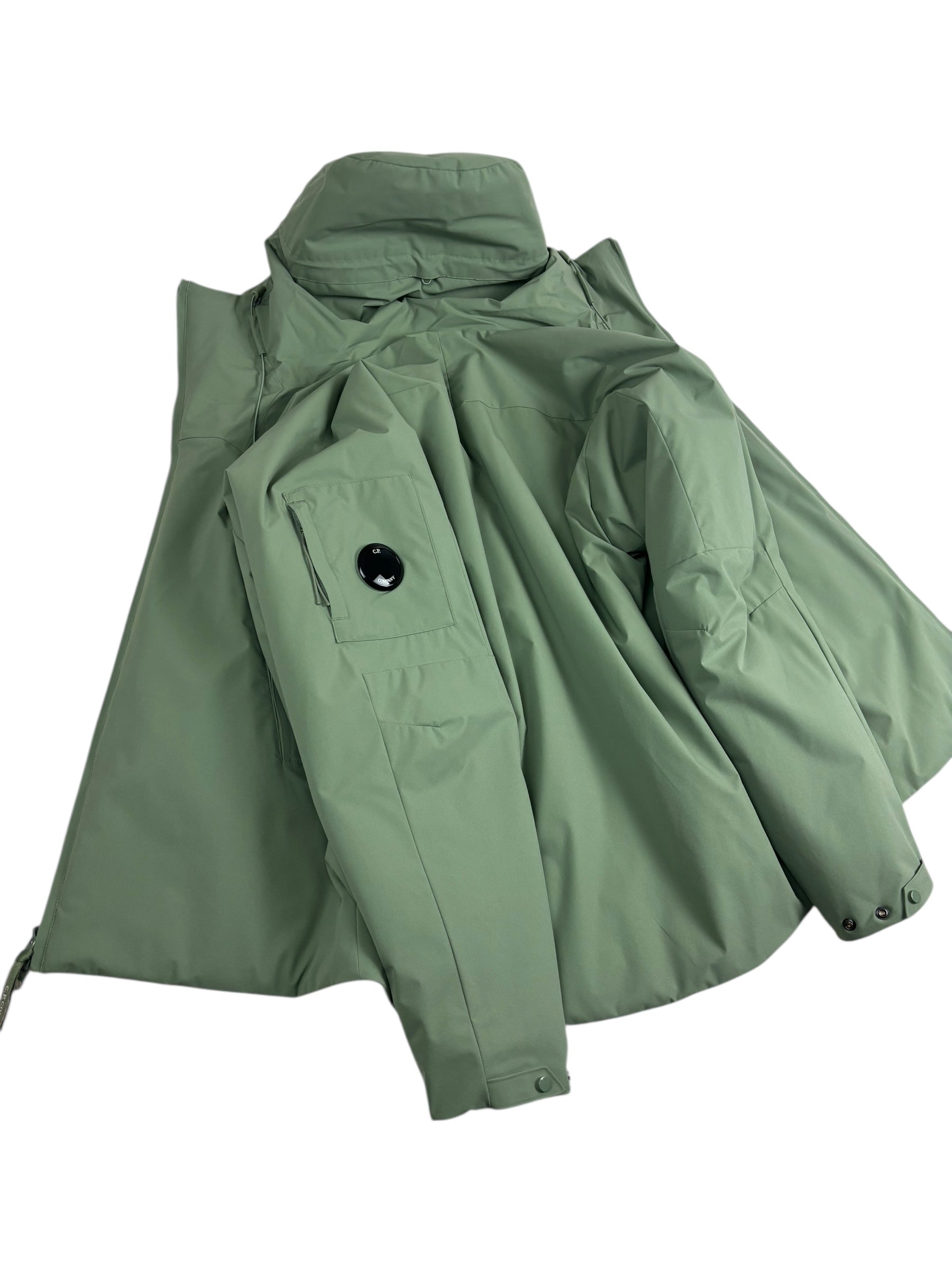 Veste C.P Company vert taille S - Vue côté