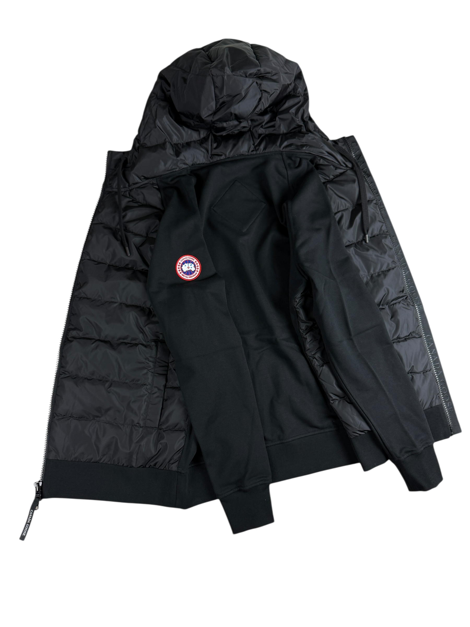 Cardigan Canada Goose noir taille S - Détail