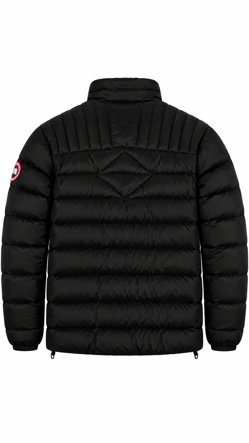 Doudoune Canada Goose Brookvale noire, vue de dos — vue 2