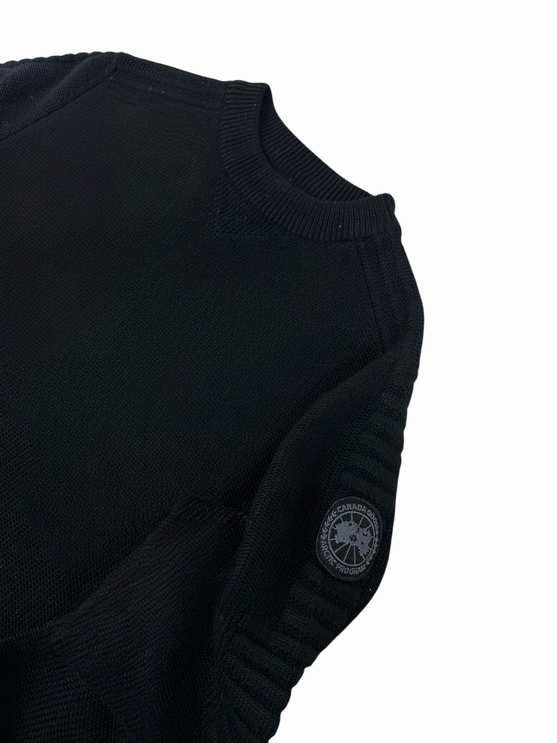 Pull Canada Goose noir taille M - Vue de dos