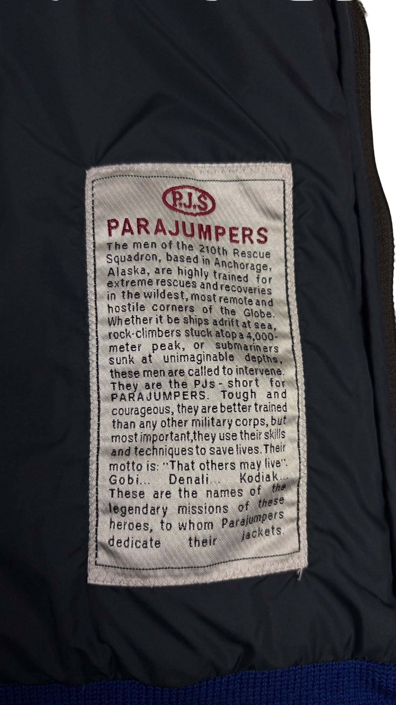Cardigan Hybride Parajumpers Knitwear marine taille L - vue 4/6