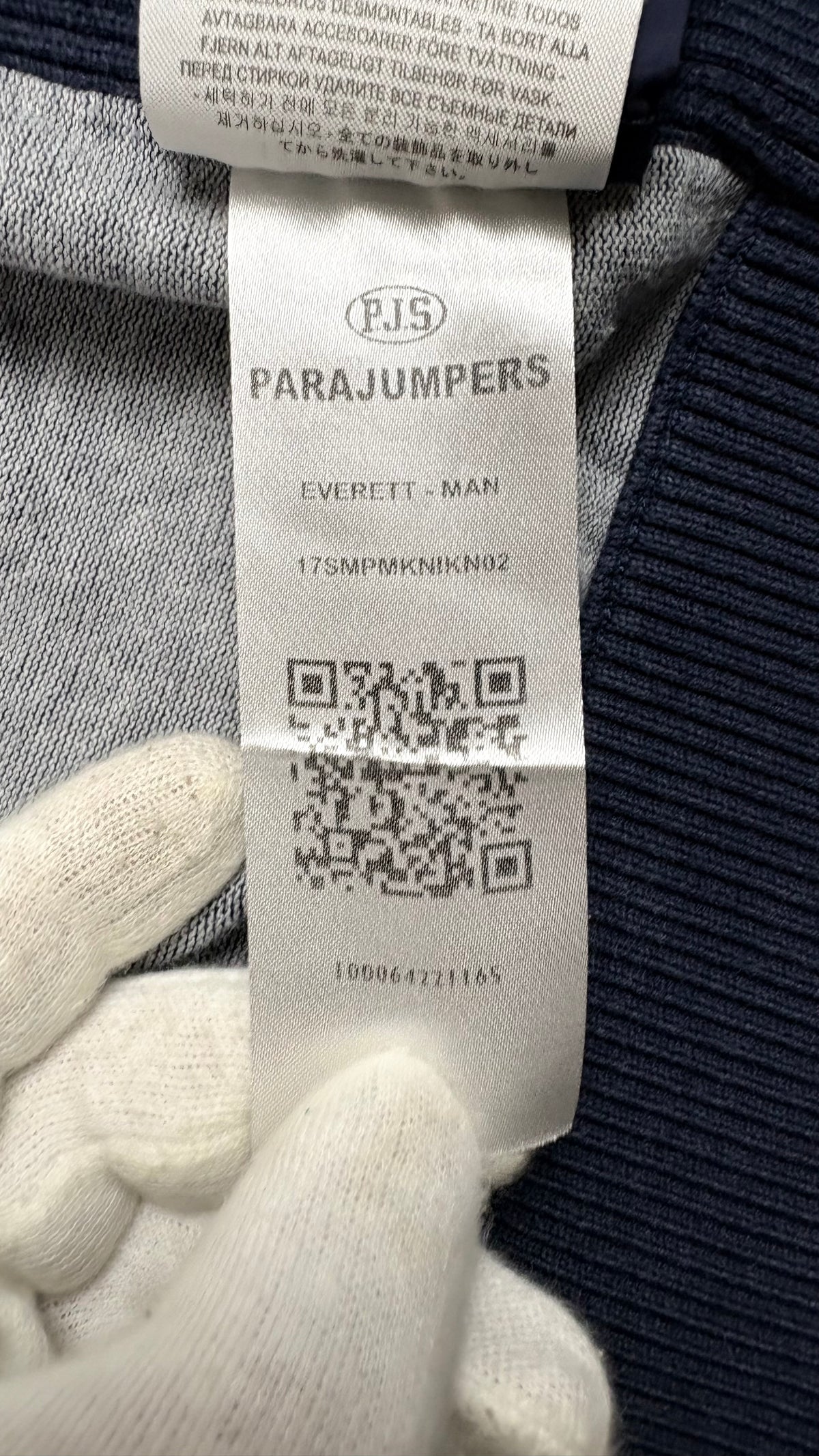 Cardigan Zippé Parajumpers Everett Marine Taille L – photo complémentaire 5 – NB08 Shop