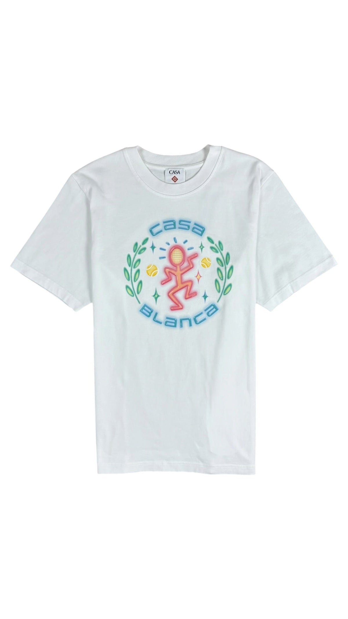 Tee-shirt Casablanca Dance Joy blanc taille S - vue 1