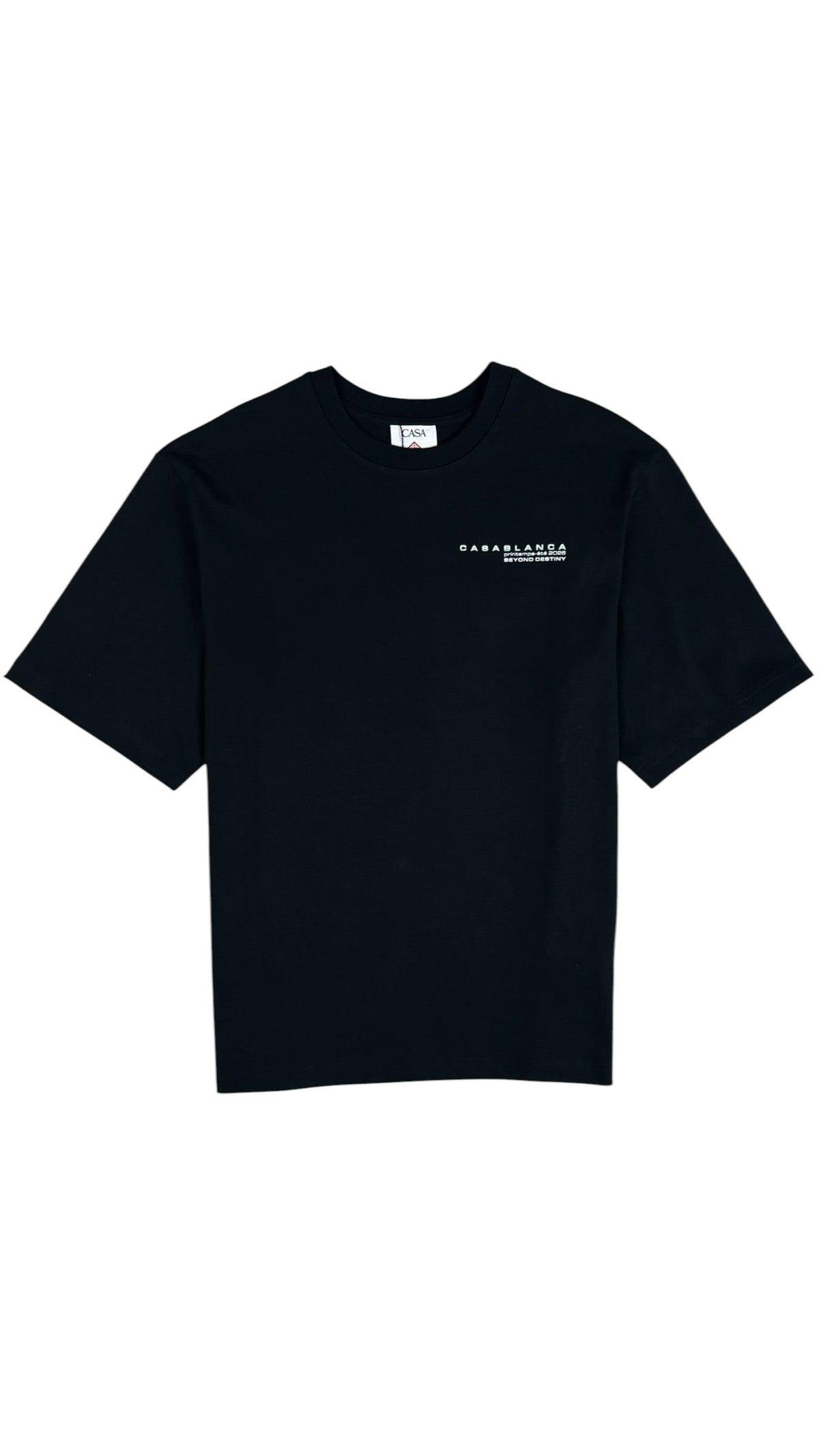 Tee-shirt Casablanca Glitch Orchid noir taille M - vue 1