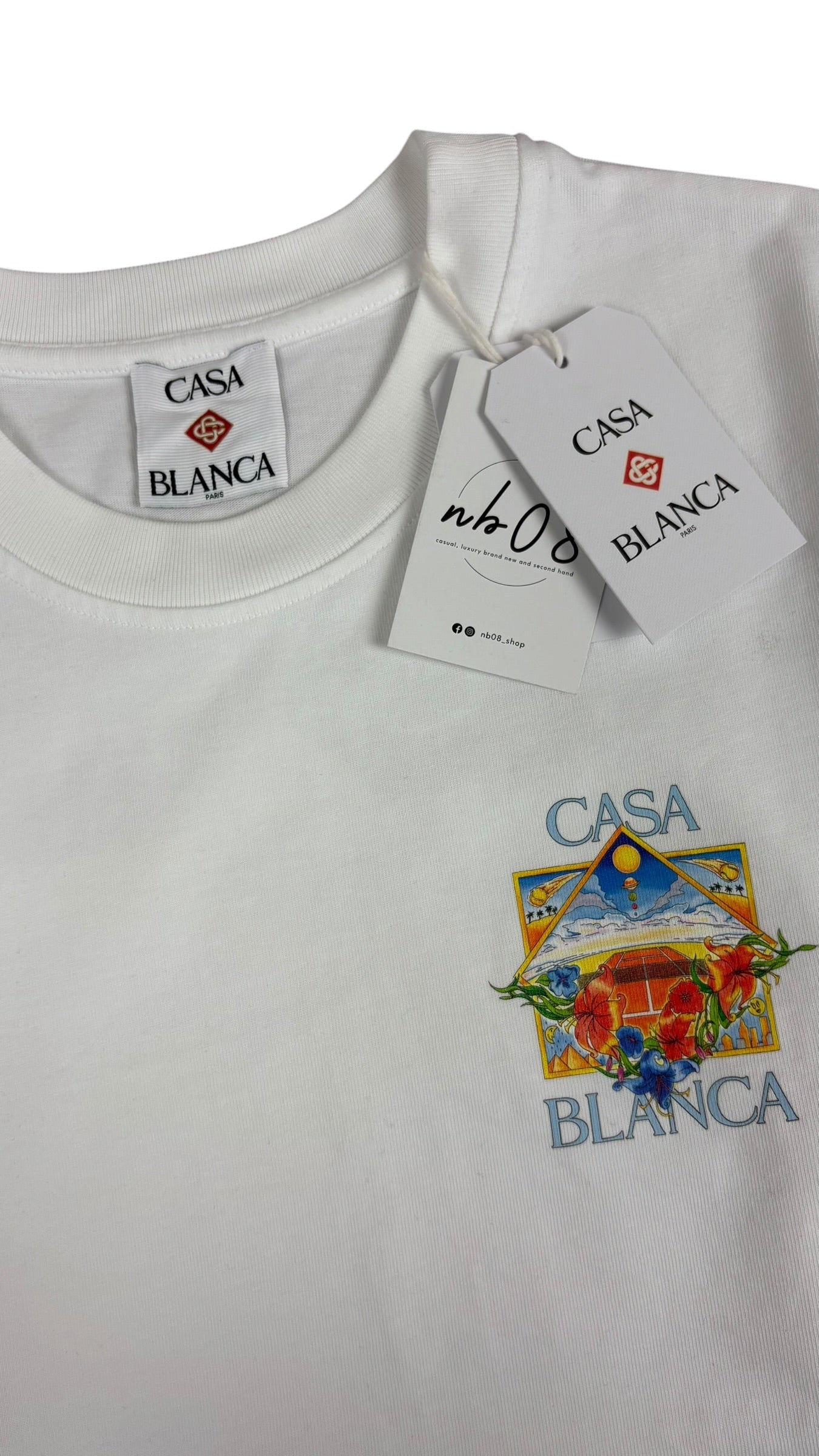 Veste Casablanca blanc taille S - Détail
