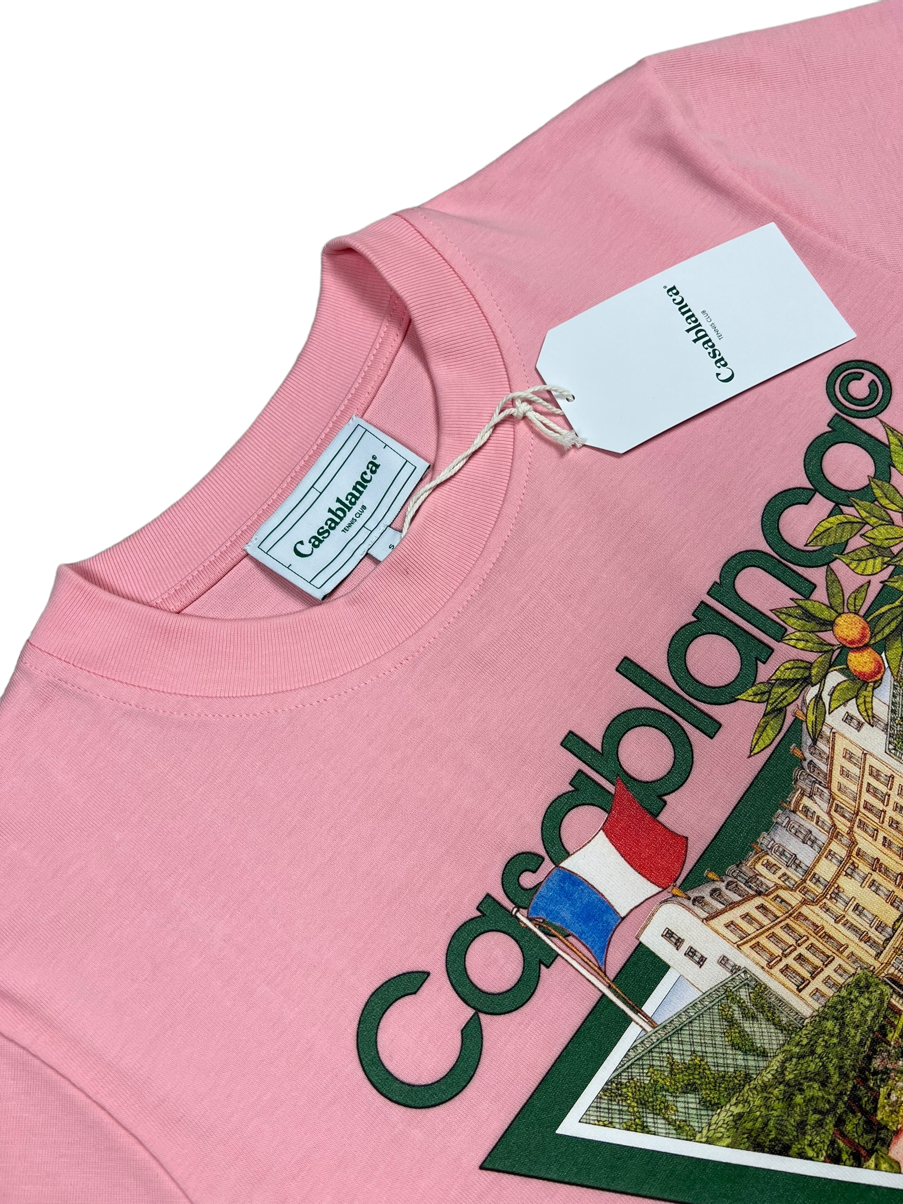 Veste Casablanca rose taille S - Détail
