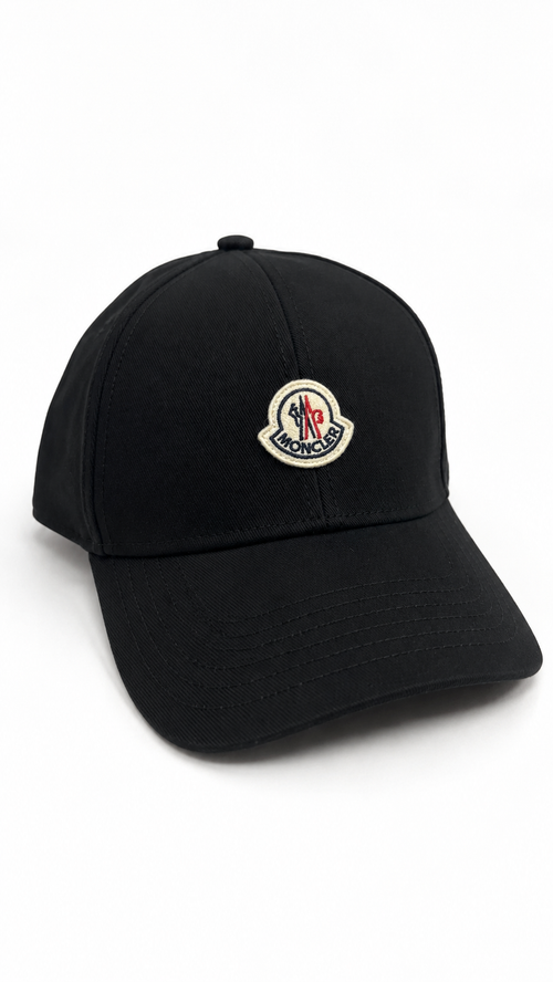 Casquette Moncler - Noir - Neuf - Collection 2026
