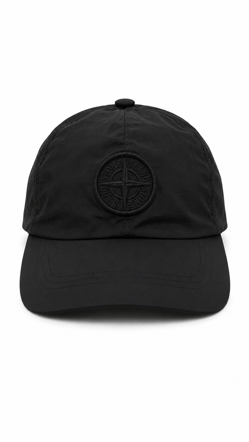 Casquette Stone Island Nylon Métal Junior - Noir - Neuf - Collection 2026