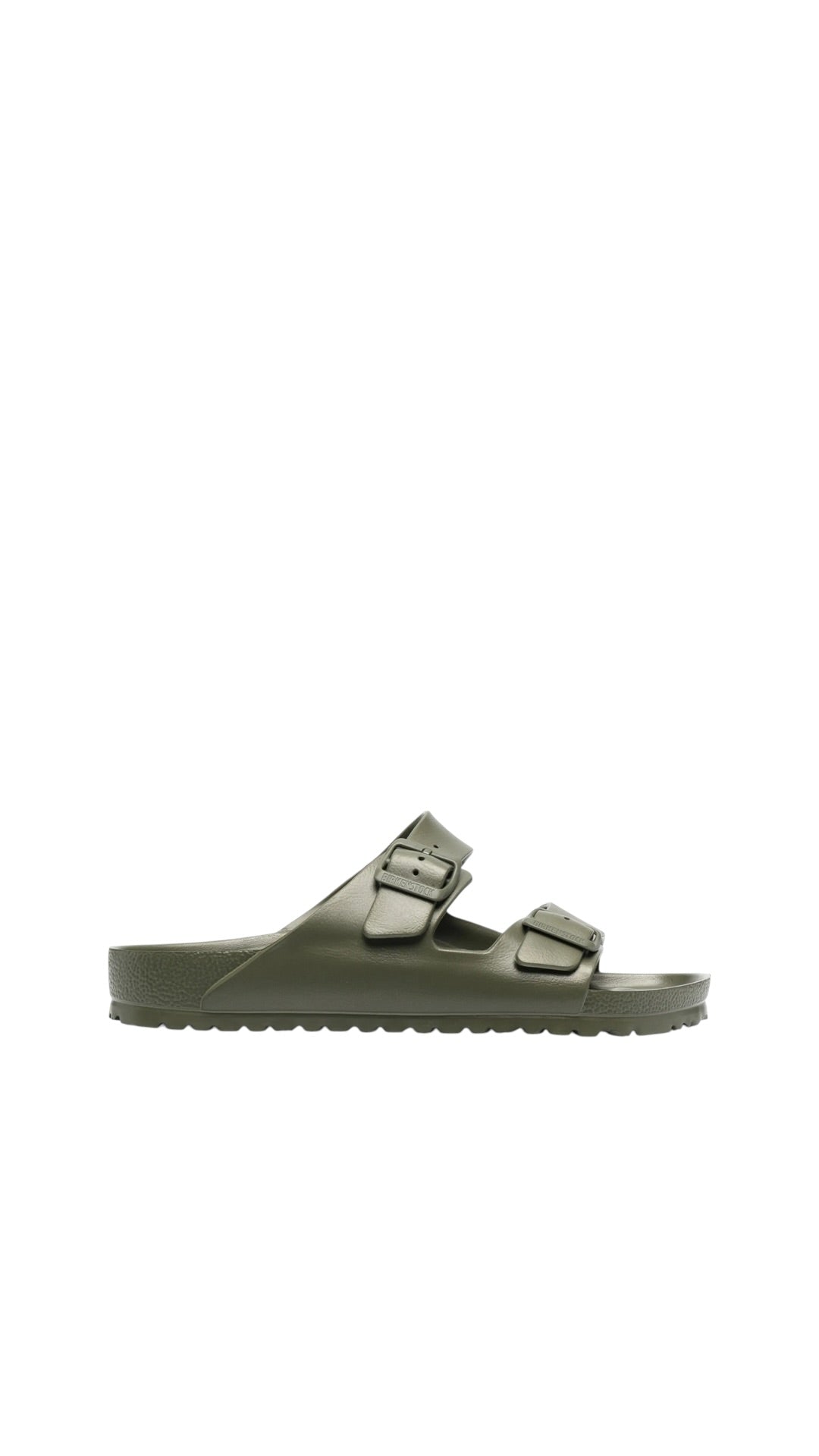 Claquette Birkenstock Arizona EVA kaki collection 2026 neuve avec étiquettes - vue face | Authentique NB08