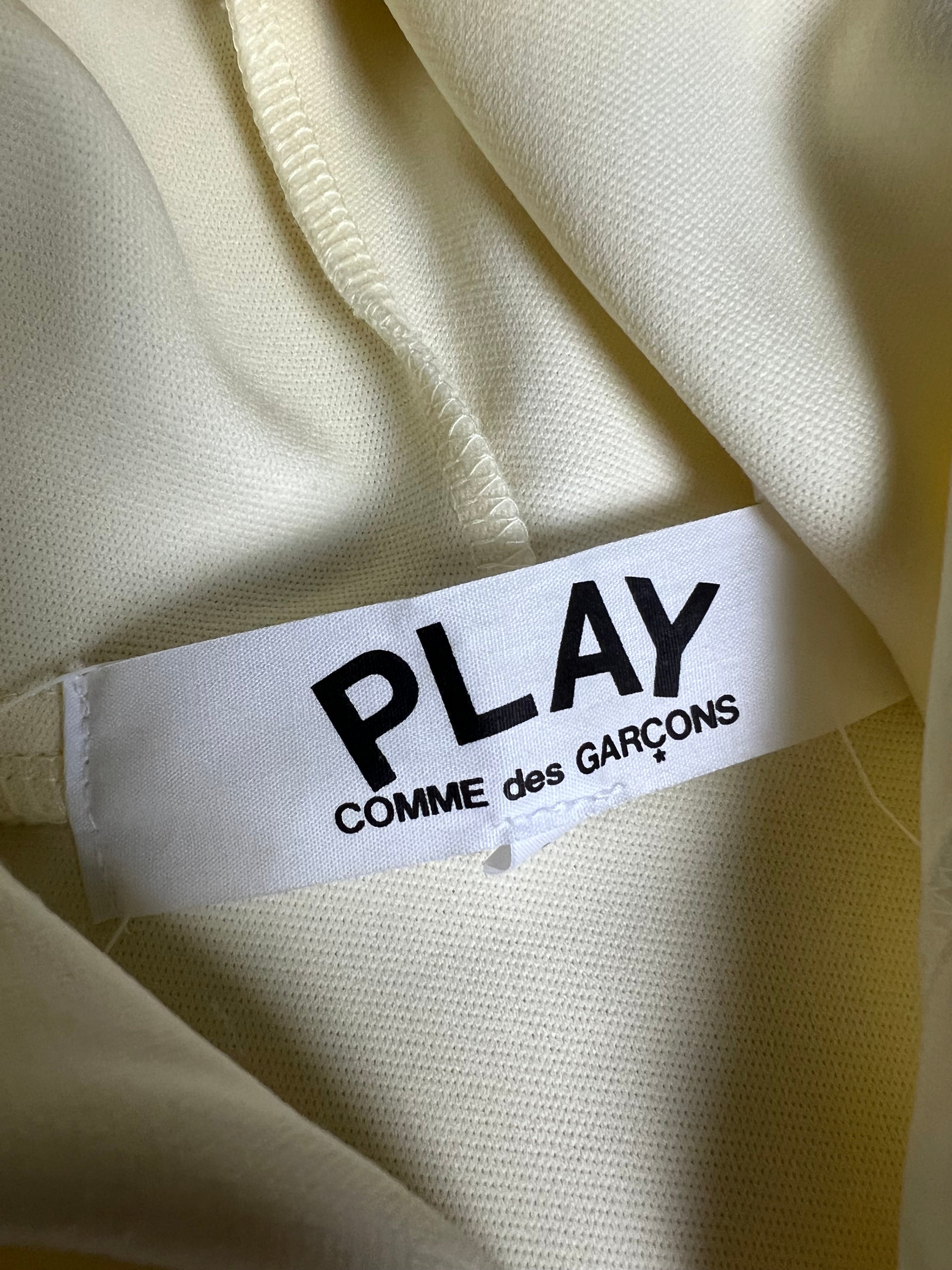 Gilet Comme Des Garçons Play jaune taille XL - Vue 8