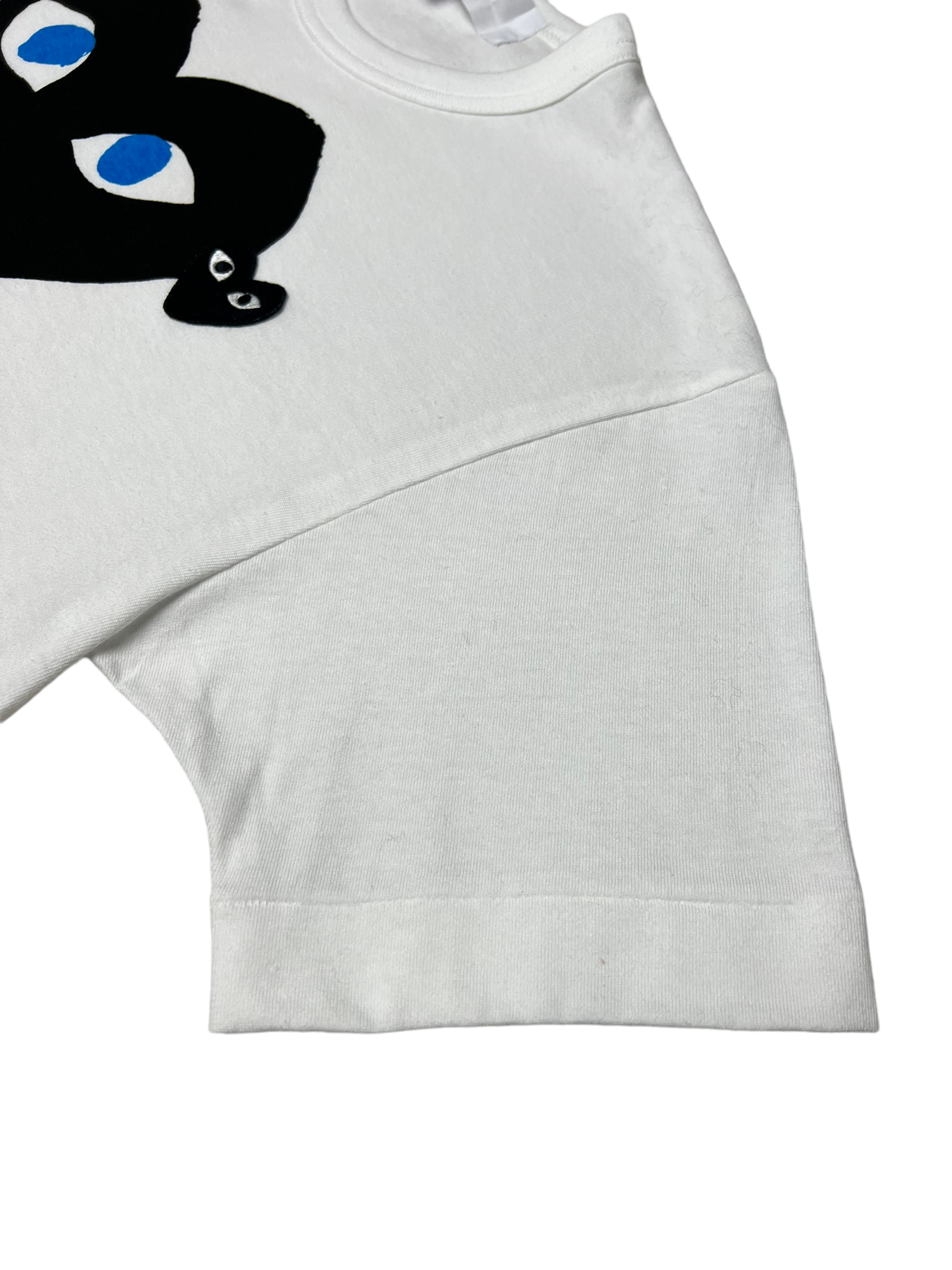 Veste Comme Des Garçons Play blanc taille S - Détail