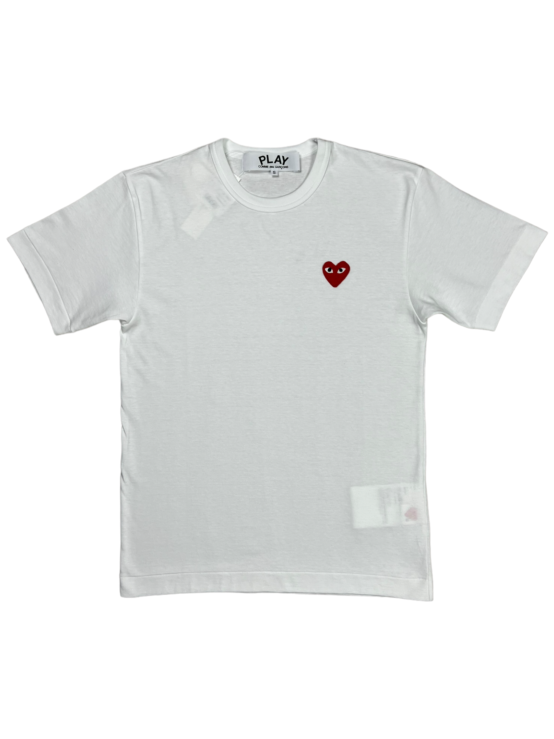 Veste Comme Des Garçons Play blanc taille S - Vue de face