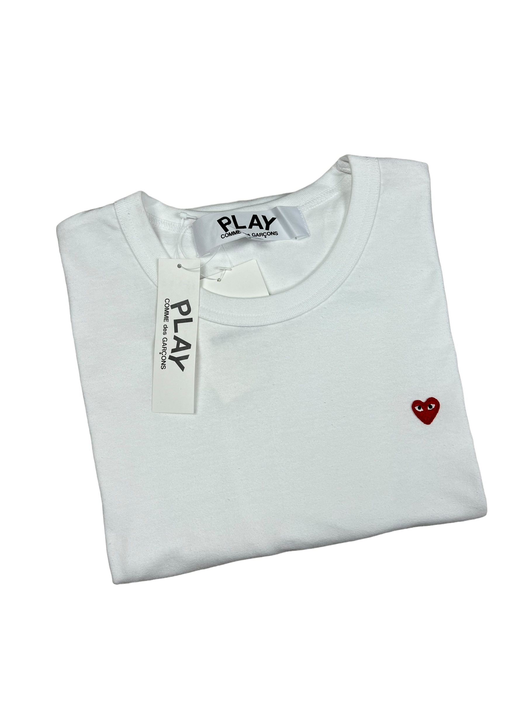 Veste Comme Des Garçons Play blanc taille XL - Vue de dos