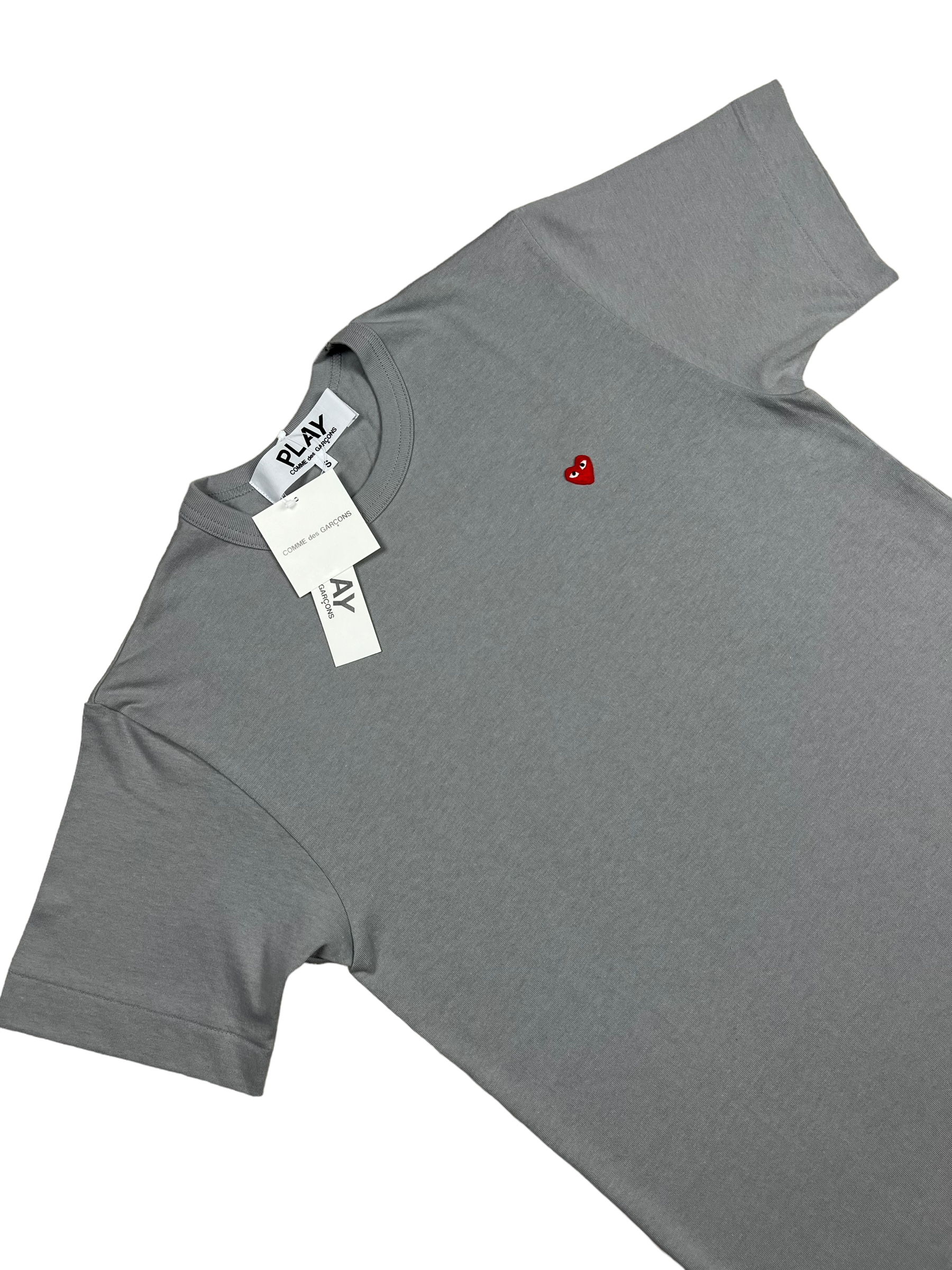 Veste Comme Des Garçons Play gris taille S - Détail