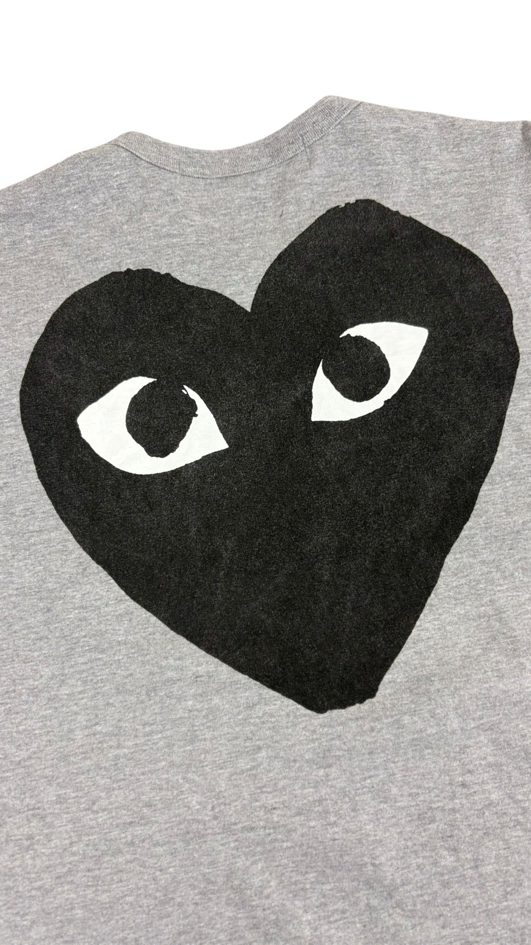 Veste Comme Des Garçons Play gris taille S - Vue de dos
