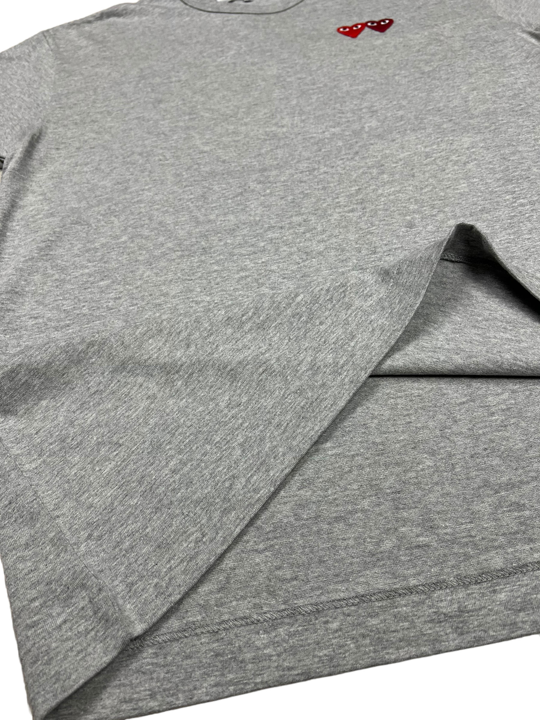 Veste Comme Des Garçons Play gris taille XL - Détail