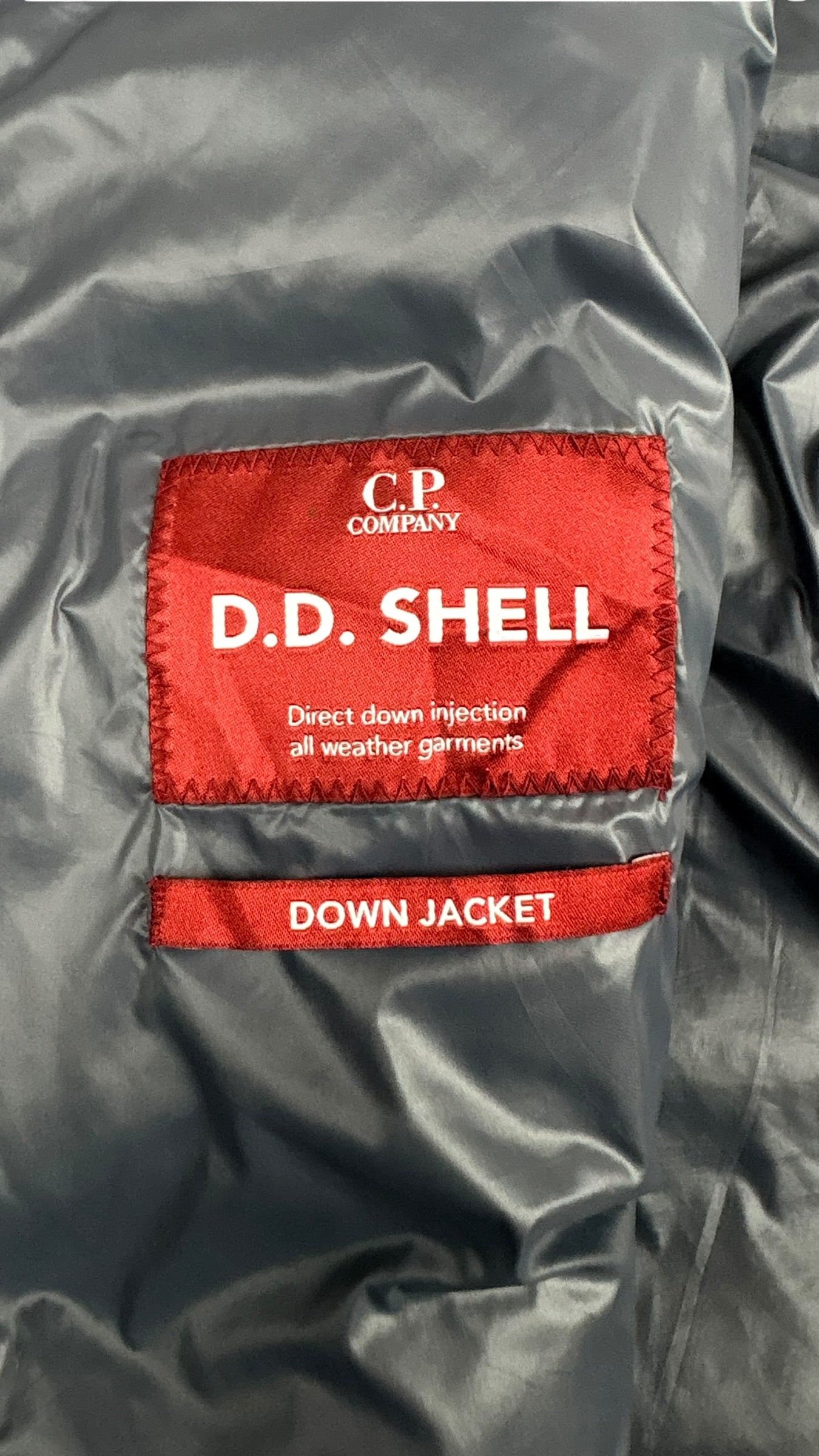 Gilet C.P Company D.D. Shell Down Jacket gris taille 54 - vue 4/5