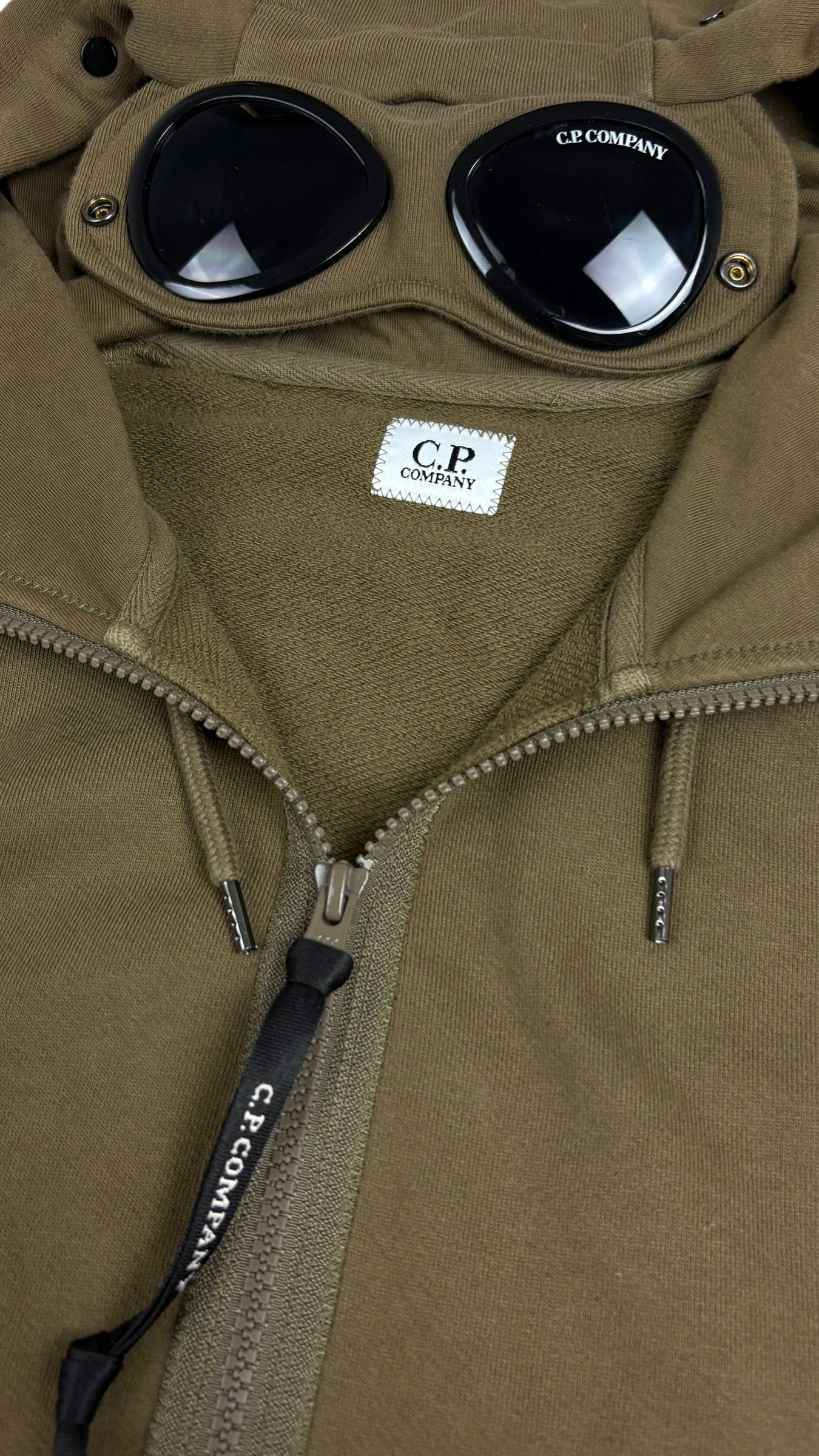 Gilet C.P Company Goggle Jacket kaki taille XS - vue 2/4